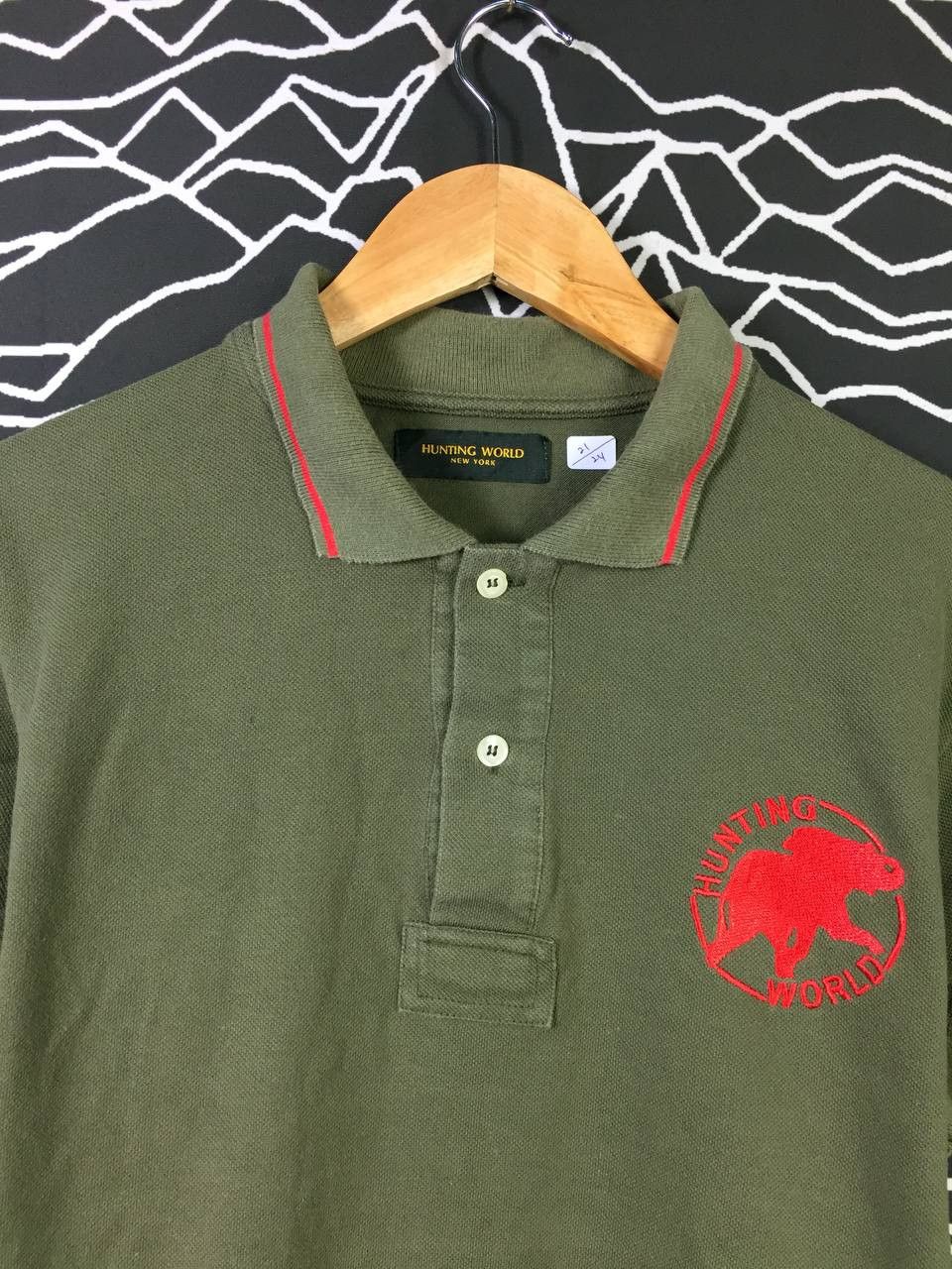 Other Hunting World New York Made In Italy Polo Tee Size US S / EU 44-46 / 1 - 3 Thumbnail