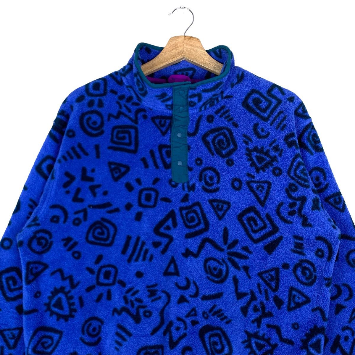 L.L. Bean Vintage L.L. Bean Kids Art Design Quarter Snaps Button Size US XL / EU 56 / 4 - 2 Thumbnail