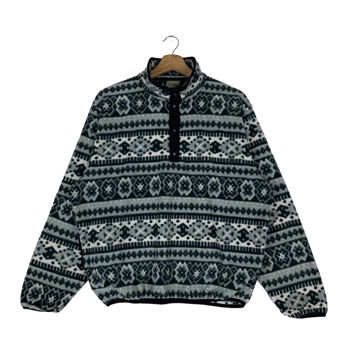 L.L. Bean Vintage L.L. Bean Navajo Design Quarter Snaps Button Size US M / EU 48-50 / 2 - 1 Thumbnail