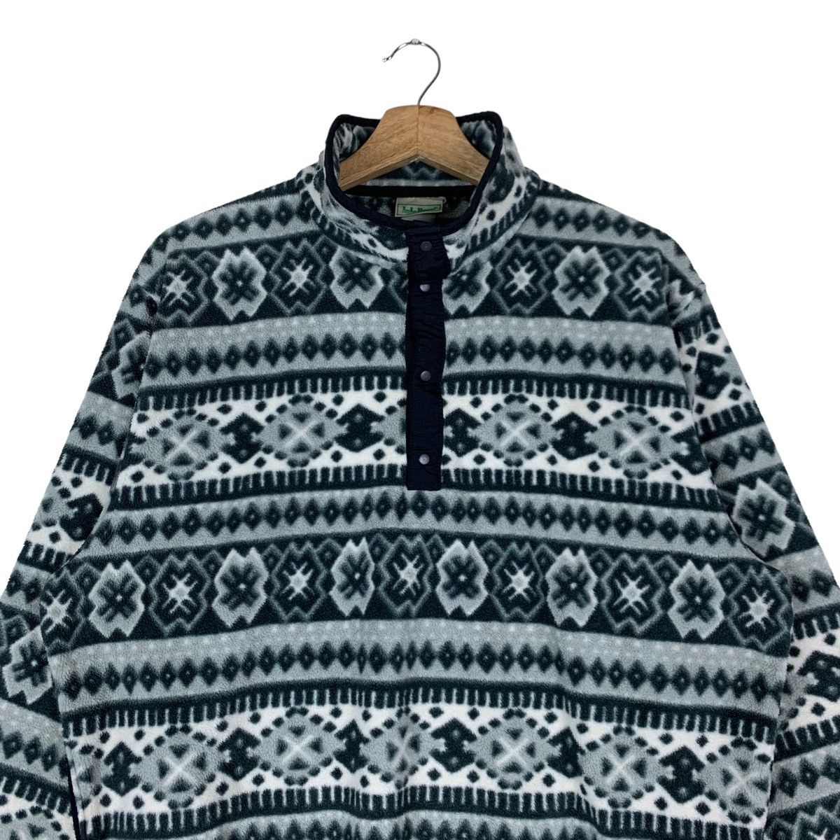 L.L. Bean Vintage L.L. Bean Navajo Design Quarter Snaps Button Size US M / EU 48-50 / 2 - 2 Thumbnail