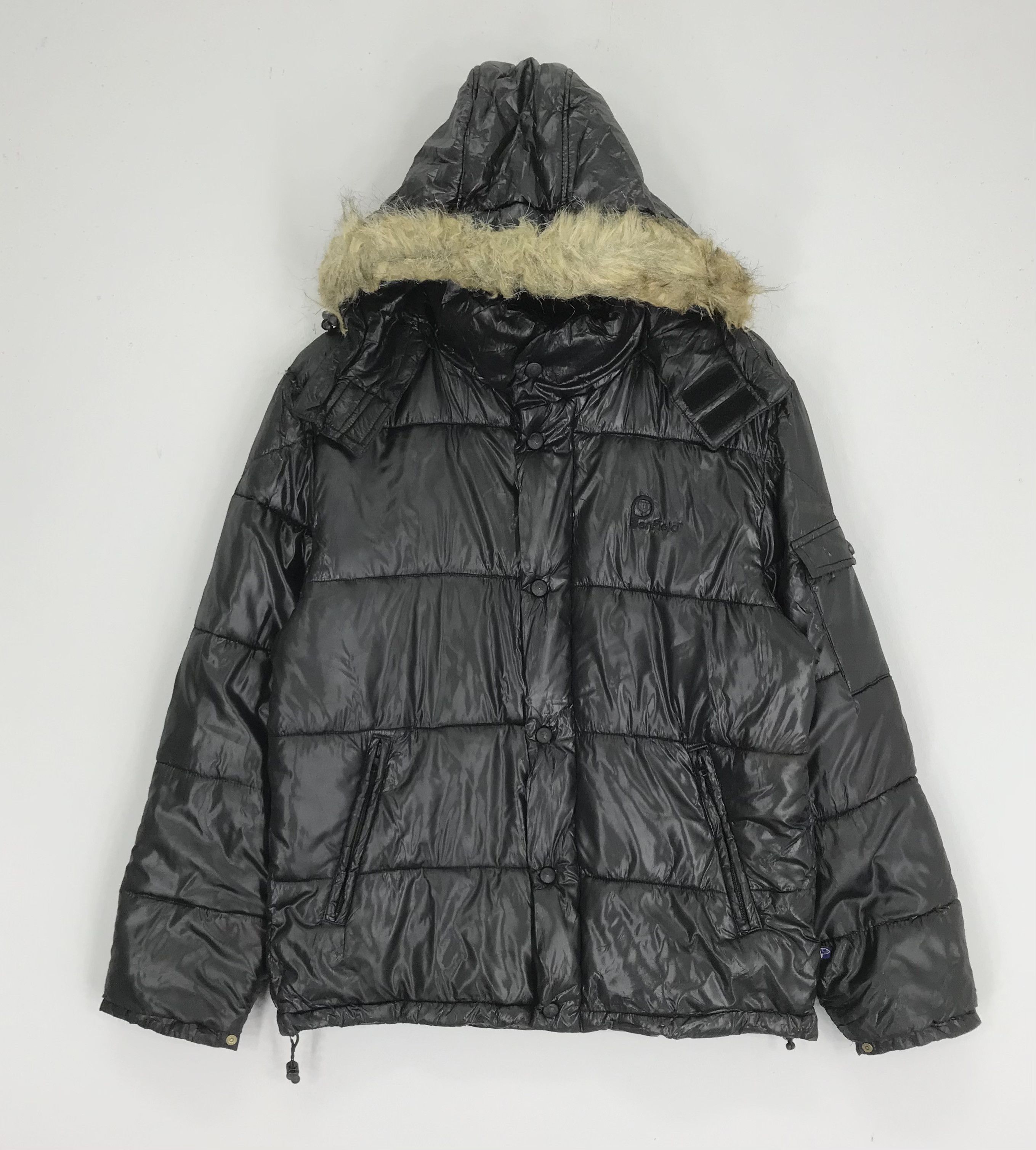 Vintage Penfield Puffer Down Light Jacket Zipper Hoodie