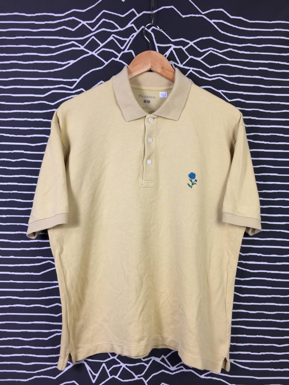 JW Anderson × Uniqlo J.W.Anderson Flower Embroidered Uniqlo Polo tee Size US M / EU 48-50 / 2 - 2 Thumbnail