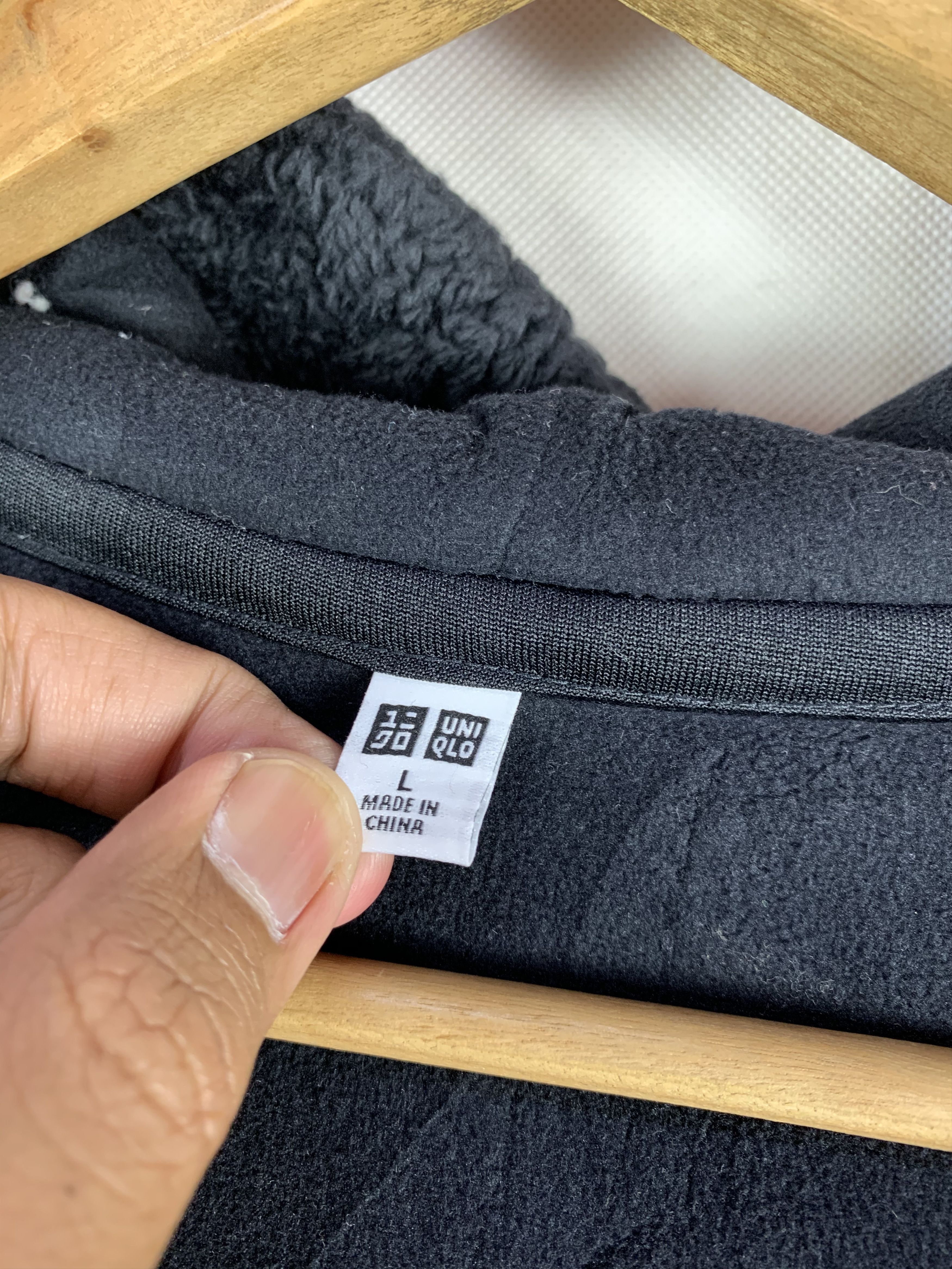 Japanese Brand × Uniqlo Steals! Uniqlo Long Fleece Hoodie Jacket Size US M / EU 48-50 / 2 - 6 Thumbnail