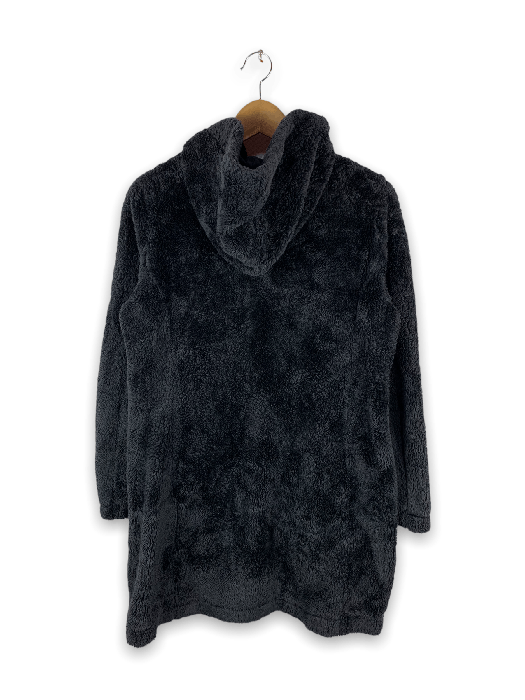 Japanese Brand × Uniqlo Steals! Uniqlo Long Fleece Hoodie Jacket Size US M / EU 48-50 / 2 - 2 Thumbnail