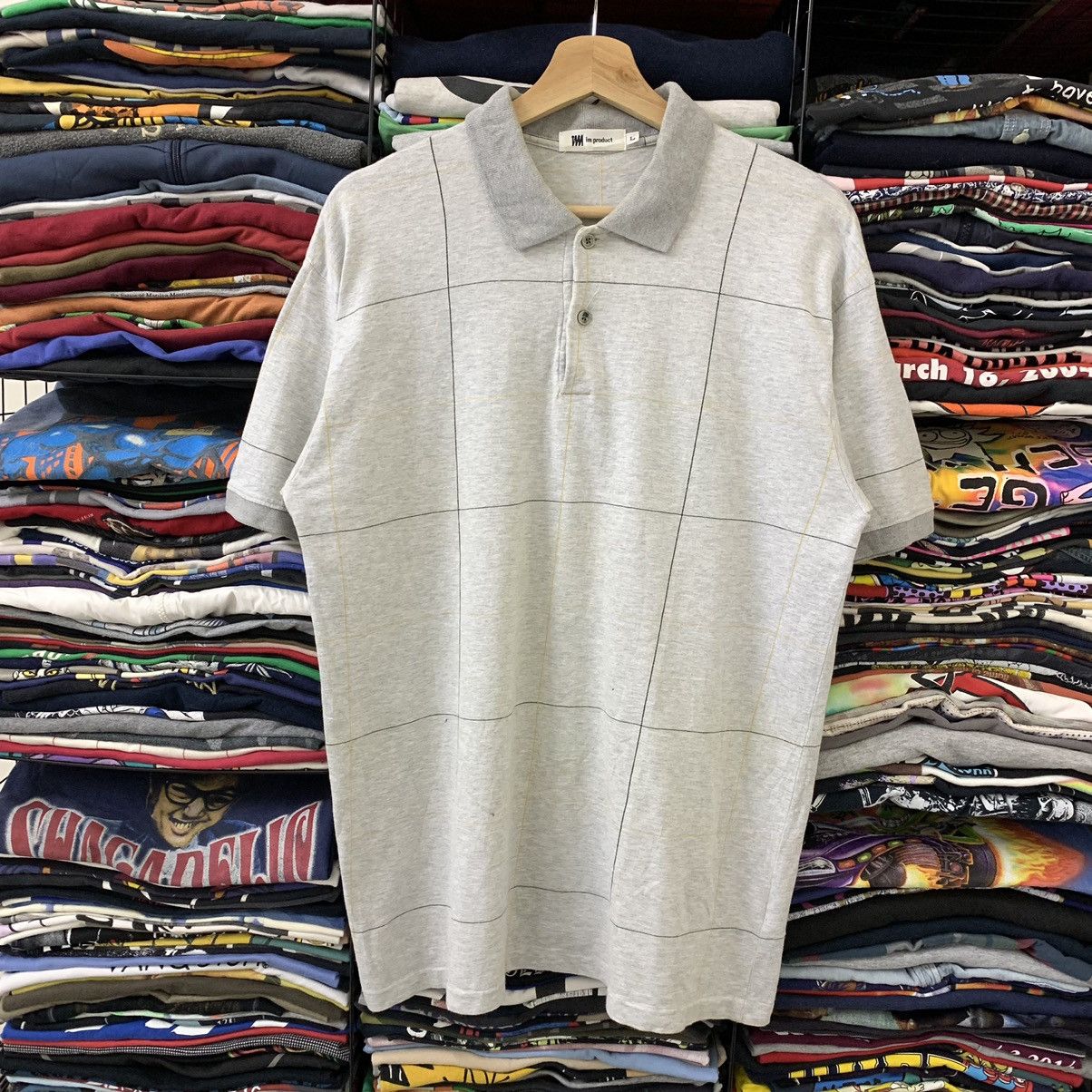 Designer × Issey Miyake × Vintage VINTAGE ISSEY MIYAKE POLO TEE Size US L / EU 52-54 / 3 - 1 Thumbnail