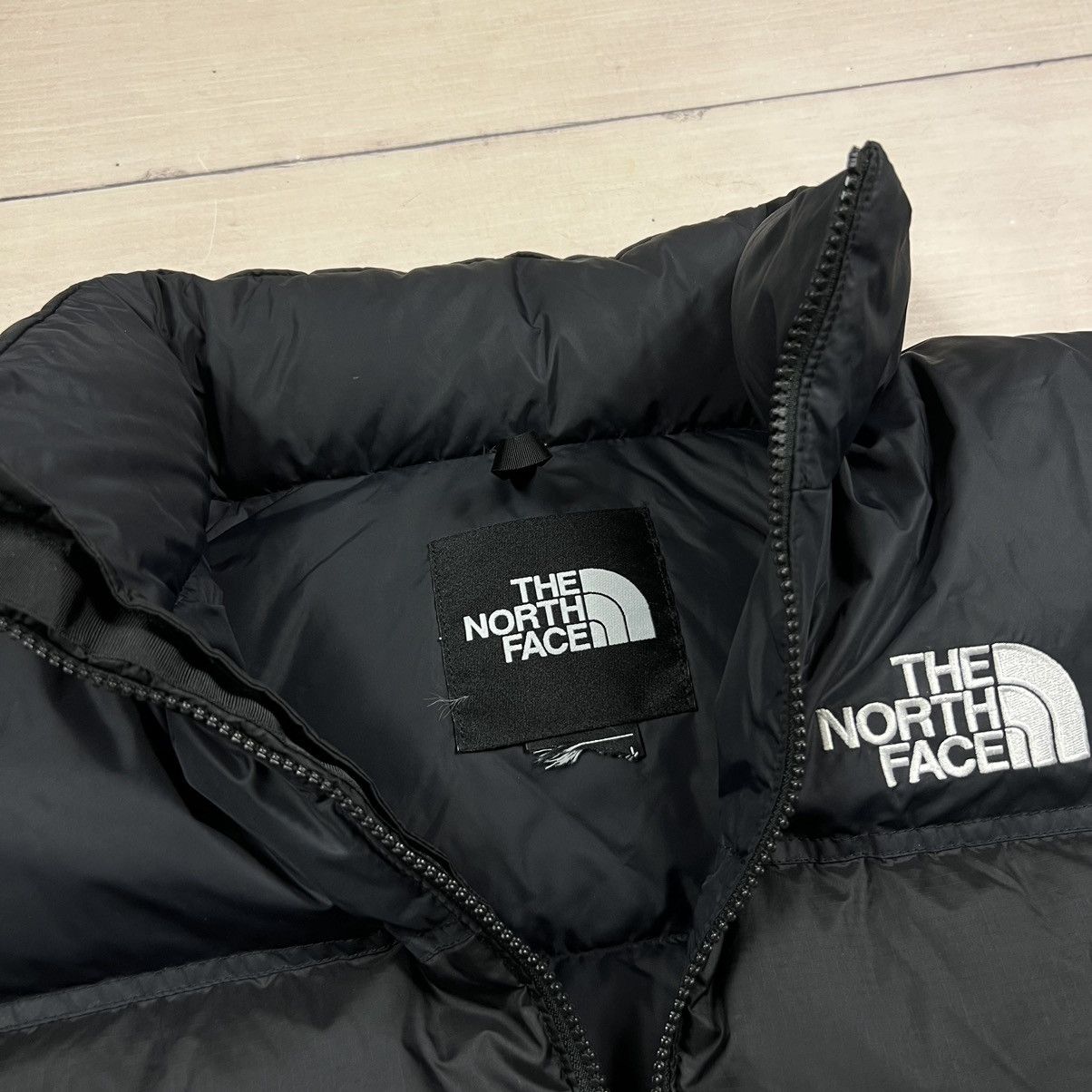 The North Face The North Face Puffer Nuptse 700 Down Jacket Black Logo Size US L / EU 52-54 / 3 - 5 Thumbnail