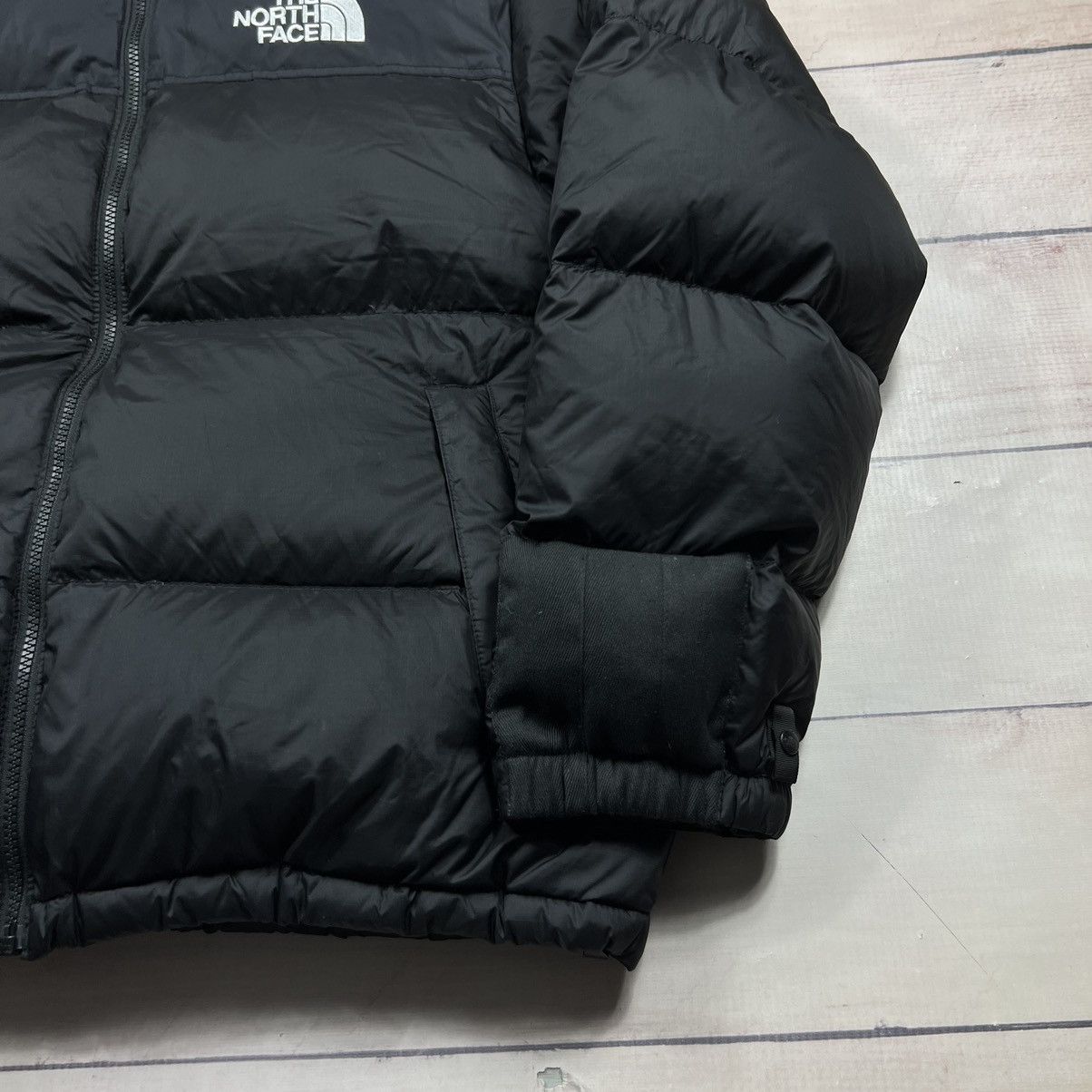 The North Face The North Face Puffer Nuptse 700 Down Jacket Black Logo Size US L / EU 52-54 / 3 - 3 Thumbnail
