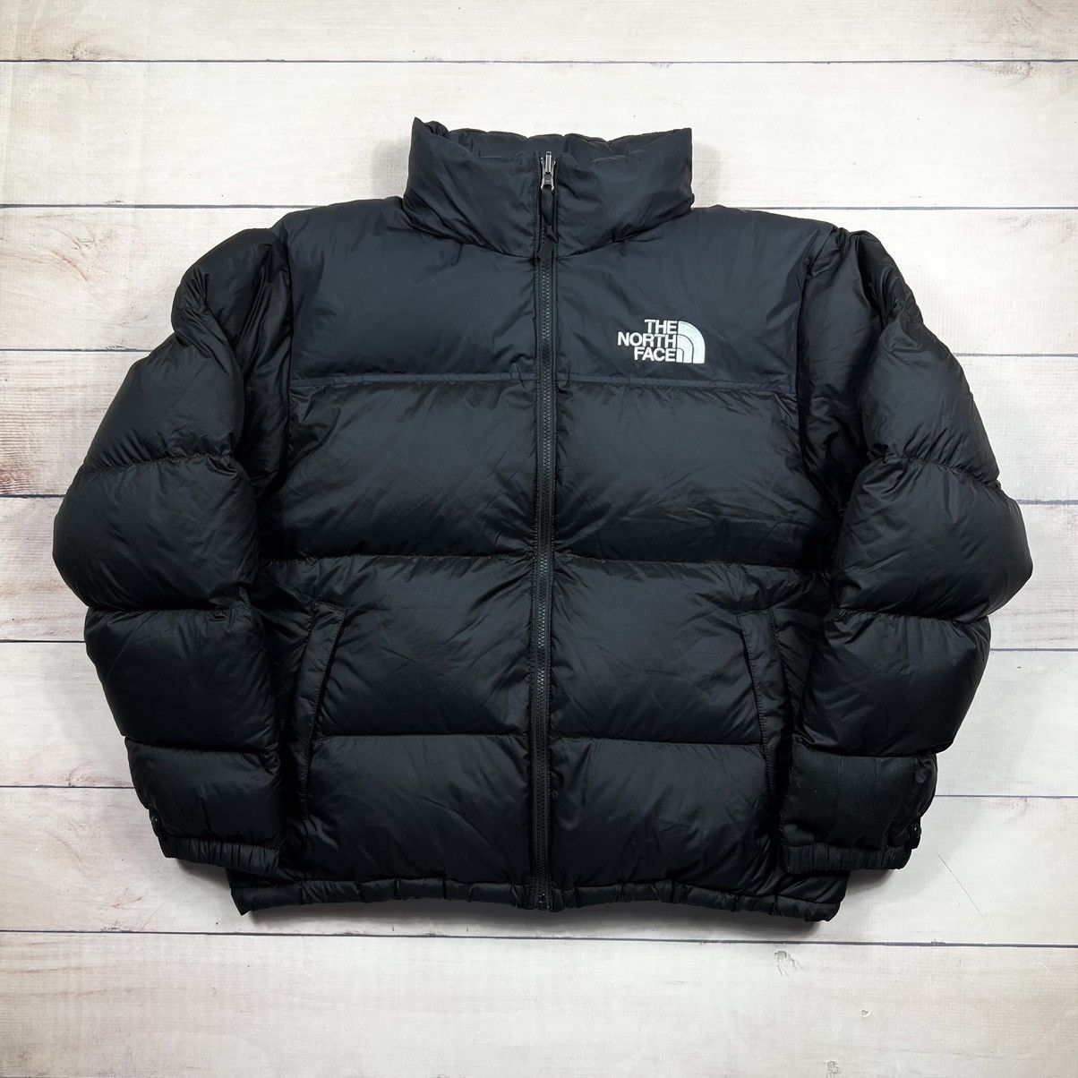 The North Face The North Face Puffer Nuptse 700 Down Jacket Black Logo Size US L / EU 52-54 / 3 - 1 Thumbnail