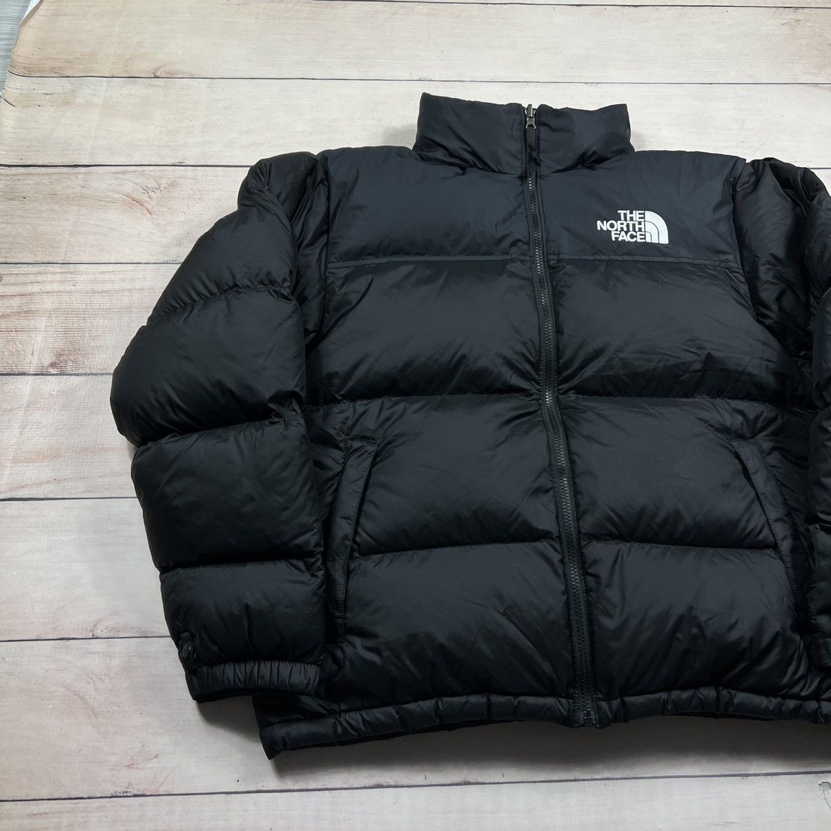The North Face The North Face Puffer Nuptse 700 Down Jacket Black Logo Size US L / EU 52-54 / 3 - 2 Thumbnail