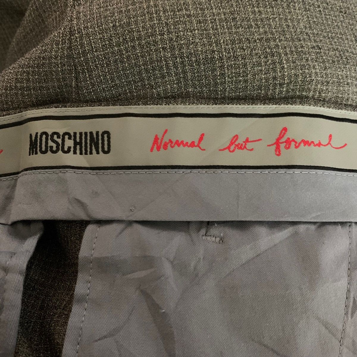 Moschino Moschino Normal Cut Formal Luxury Italian Fashion House Size US 36 / EU 52 - 8 Thumbnail