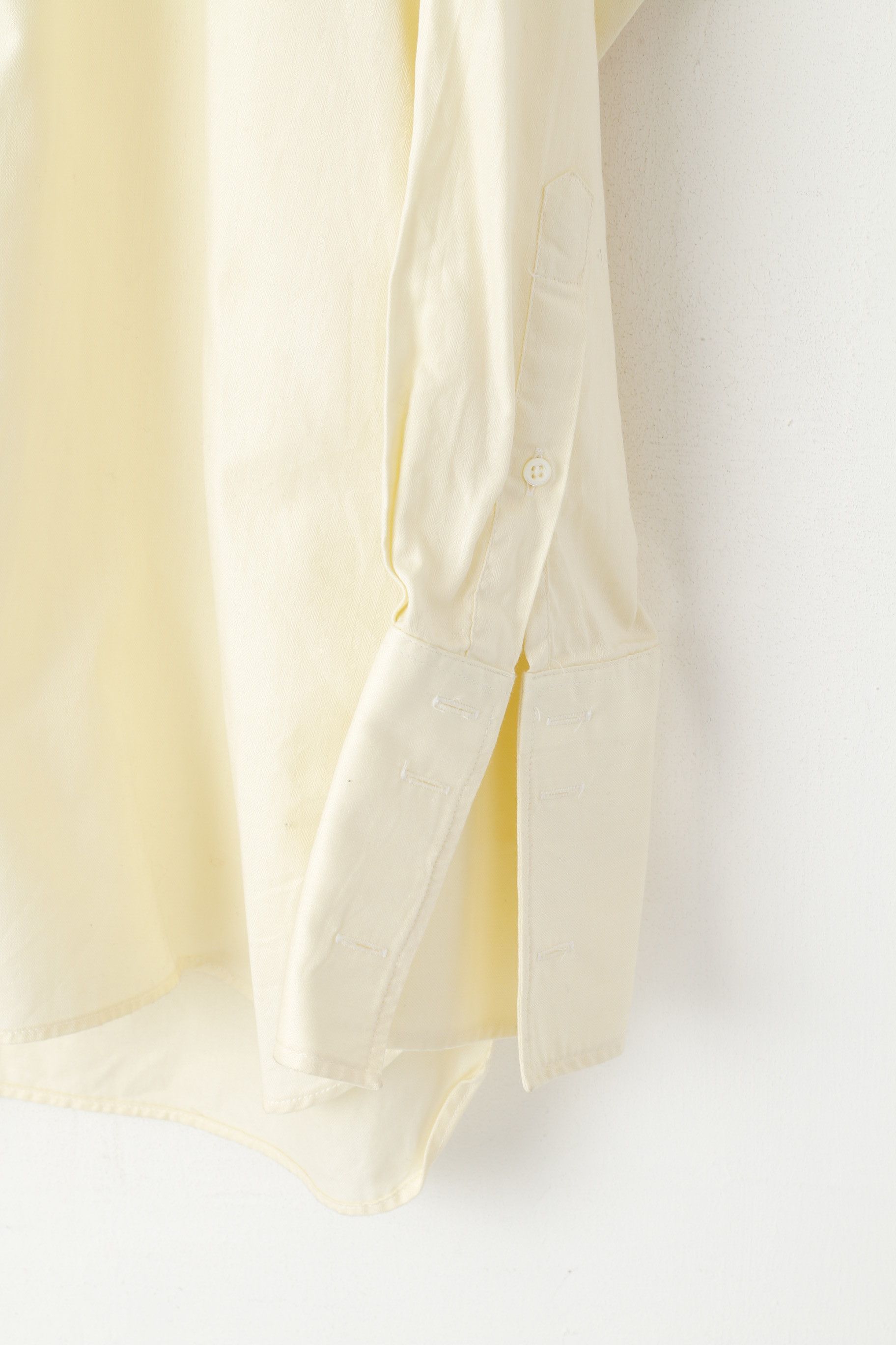 Aquascutum Aquascutum Men 17.5 45 XXL Casual Shirt Yellow Cuff 2720 Size US XXL / EU 58 / 5 - 3 Thumbnail