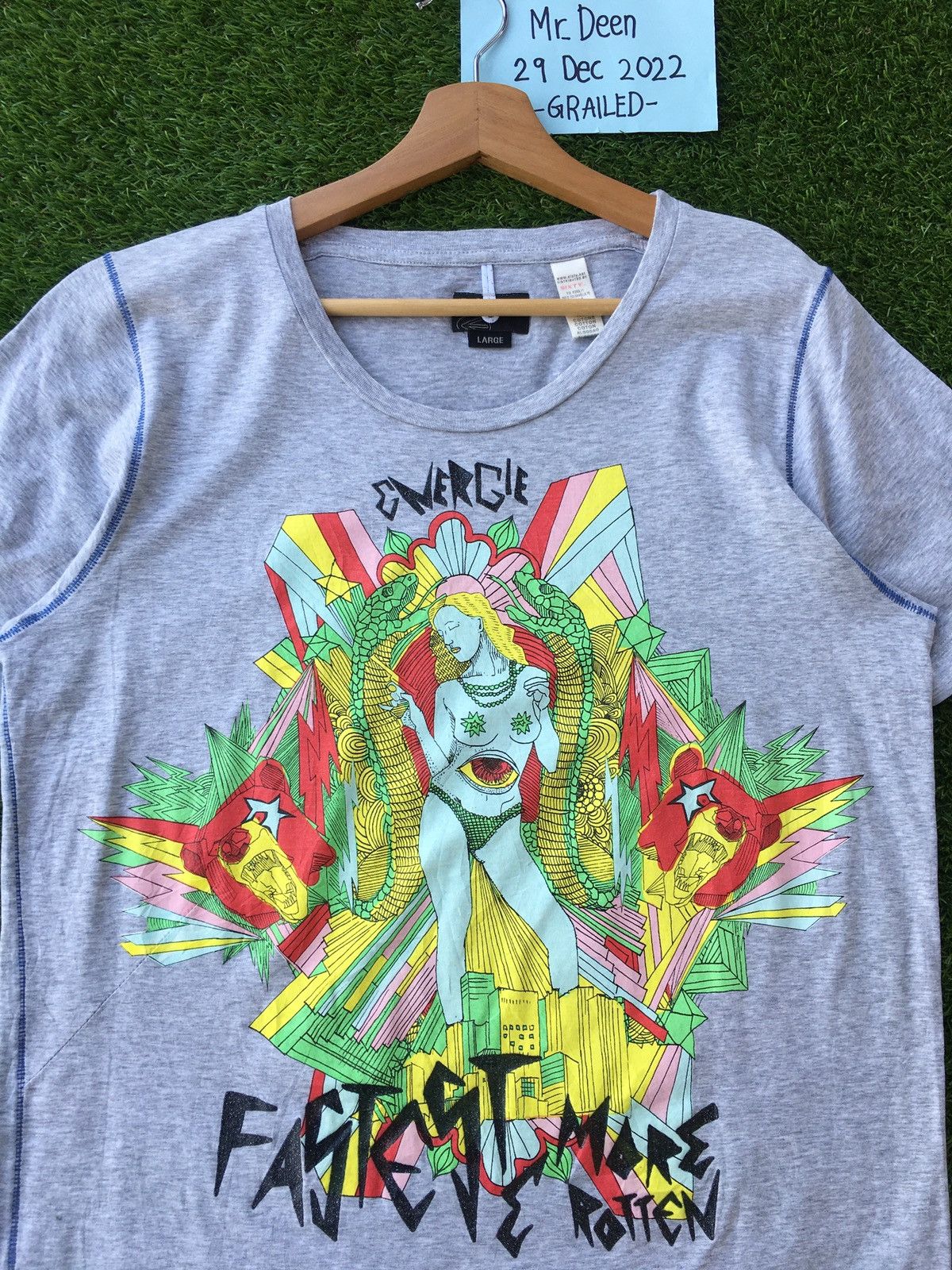 Energie Rare Design Energie Fastest & More Rotten Tshirt Size US M / EU 48-50 / 2 - 6 Thumbnail