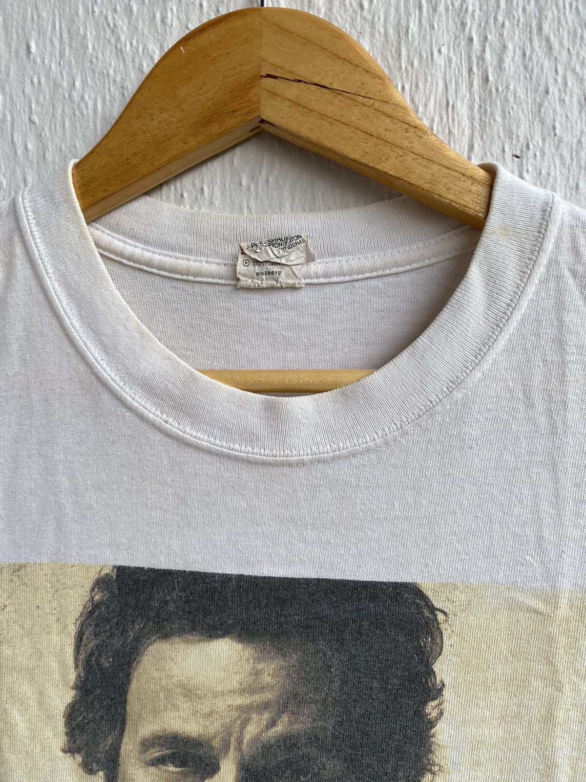 Band Tees × Vintage Vintage THRASHED Bruce Springsteen Tour By Anvil Blue Bar Size US S / EU 44-46 / 1 - 3 Thumbnail
