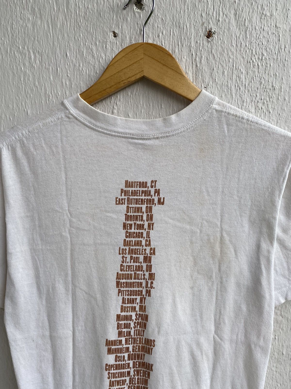 Band Tees × Vintage Vintage THRASHED Bruce Springsteen Tour By Anvil Blue Bar Size US S / EU 44-46 / 1 - 8 Thumbnail