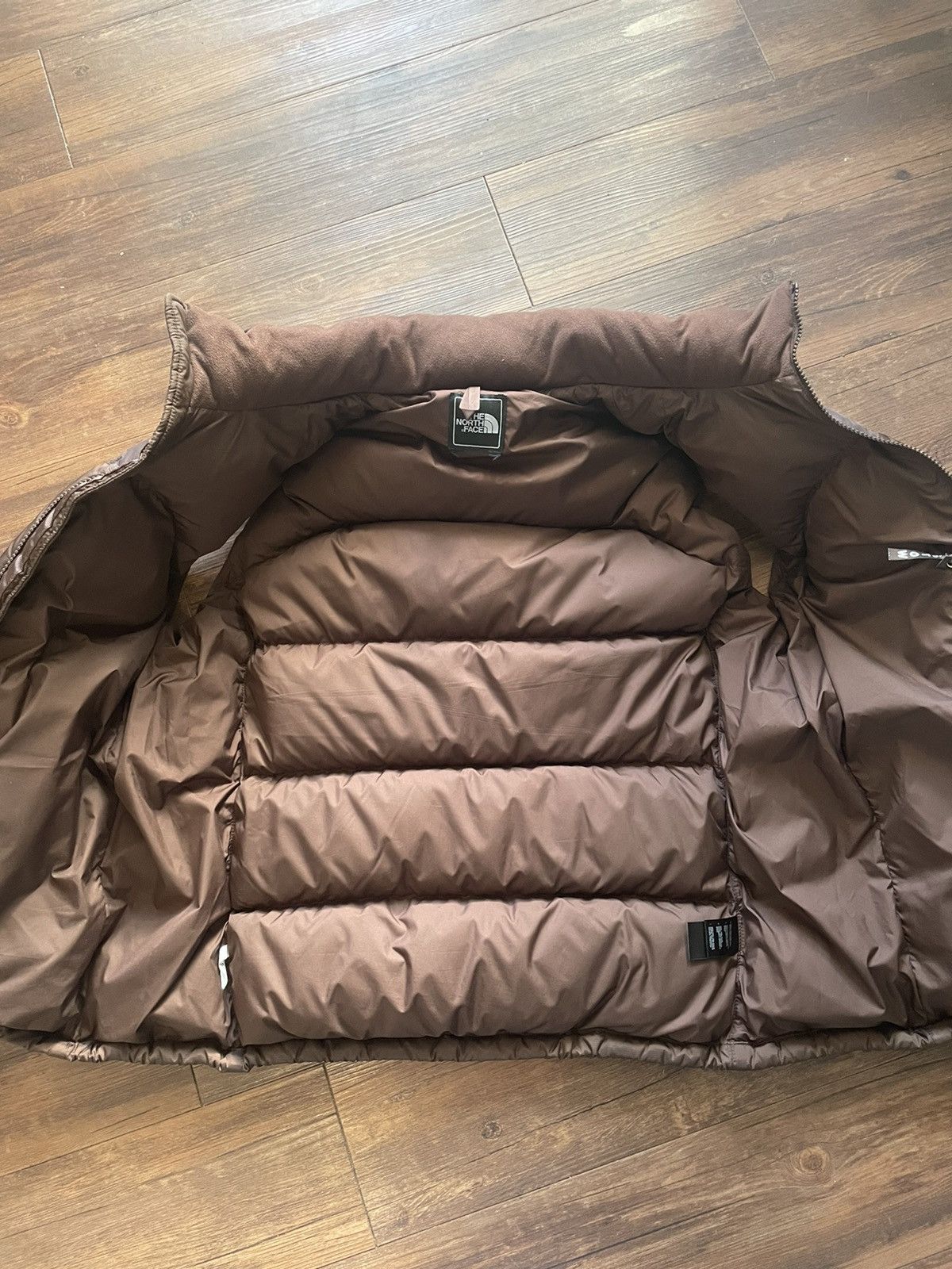 The North Face Brown The North Face Nuptse Down Puffer Vest Size US L / EU 52-54 / 3 - 4 Thumbnail