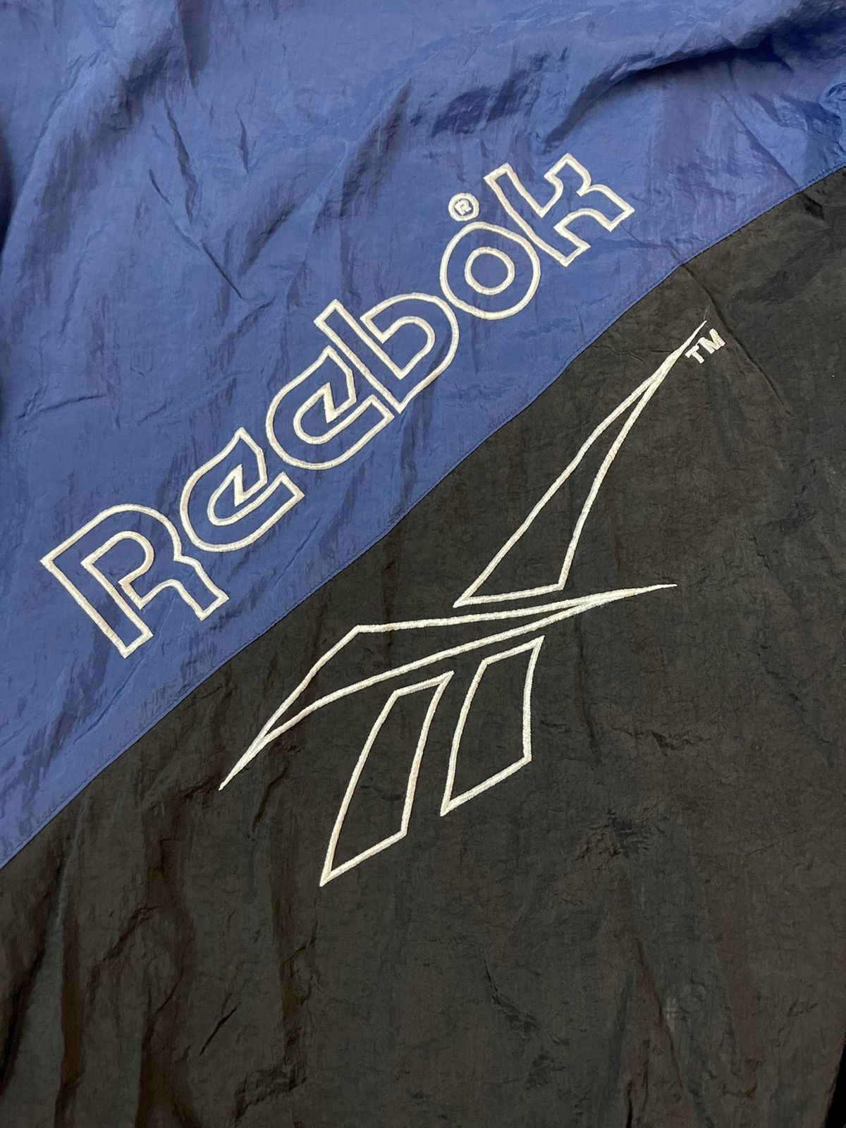 Reebok × Vintage Reebok vintage 90s big logo track jacket Size US M / EU 48-50 / 2 - 5 Thumbnail