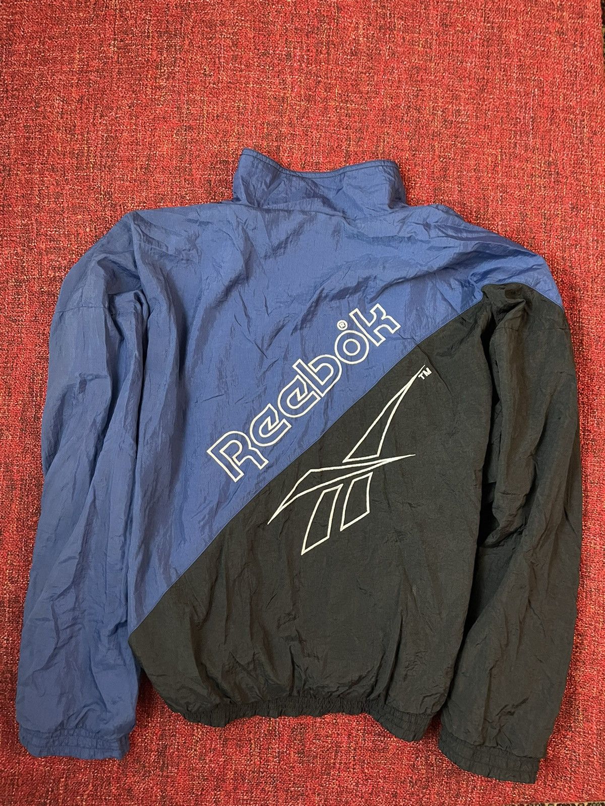 Reebok × Vintage Reebok vintage 90s big logo track jacket Size US M / EU 48-50 / 2 - 1 Thumbnail