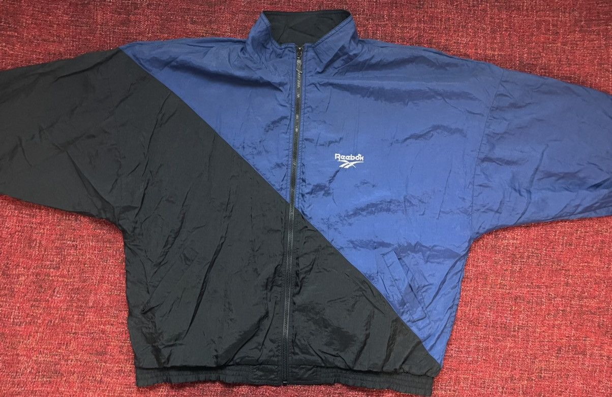 Reebok × Vintage Reebok vintage 90s big logo track jacket Size US M / EU 48-50 / 2 - 4 Thumbnail