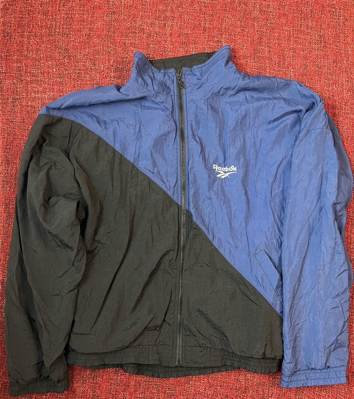 Reebok × Vintage Reebok vintage 90s big logo track jacket Size US M / EU 48-50 / 2 - 2 Thumbnail