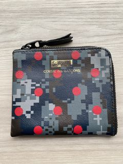 Supreme Comme Des Garcons Wallet | Grailed