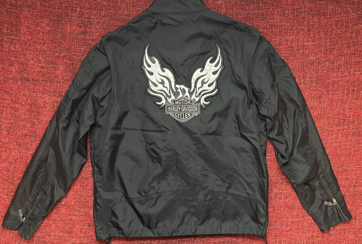 Harley Davidson × Vintage Harley Davidson reflective logo cordura racing jacket Size US S / EU 44-46 / 1 - 3 Thumbnail