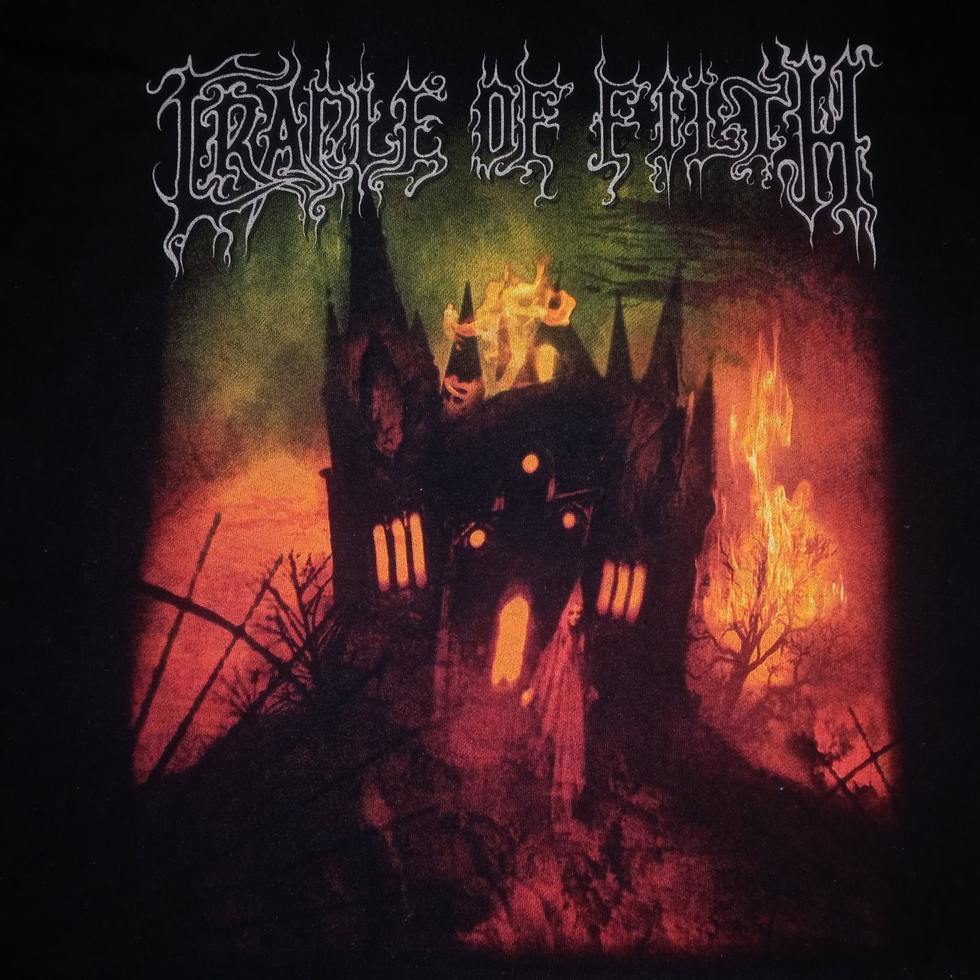 Vintage 2005 Cradle Of Filth Rock Band Promo Tour Shirt