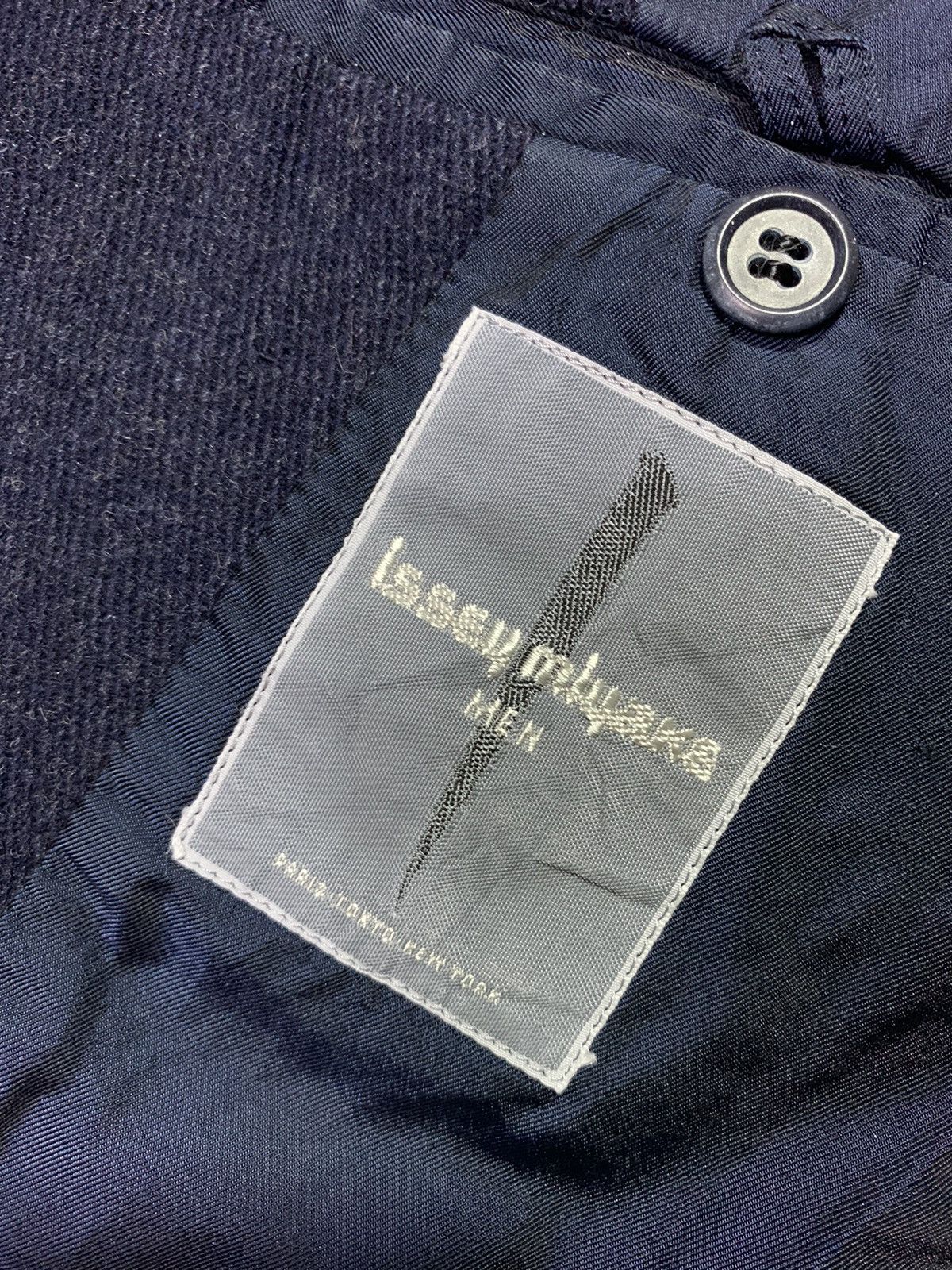 Issey Miyake Vintage Issey Miyake Men Wool Coat Size US S / EU 44-46 / 1 - 6 Thumbnail