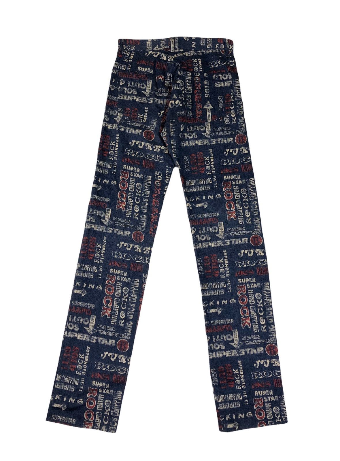 In The Attic Japanese Brand In The Attic Overprint Pants Like H. Glamour Size US 28 / EU 44 - 3 Thumbnail
