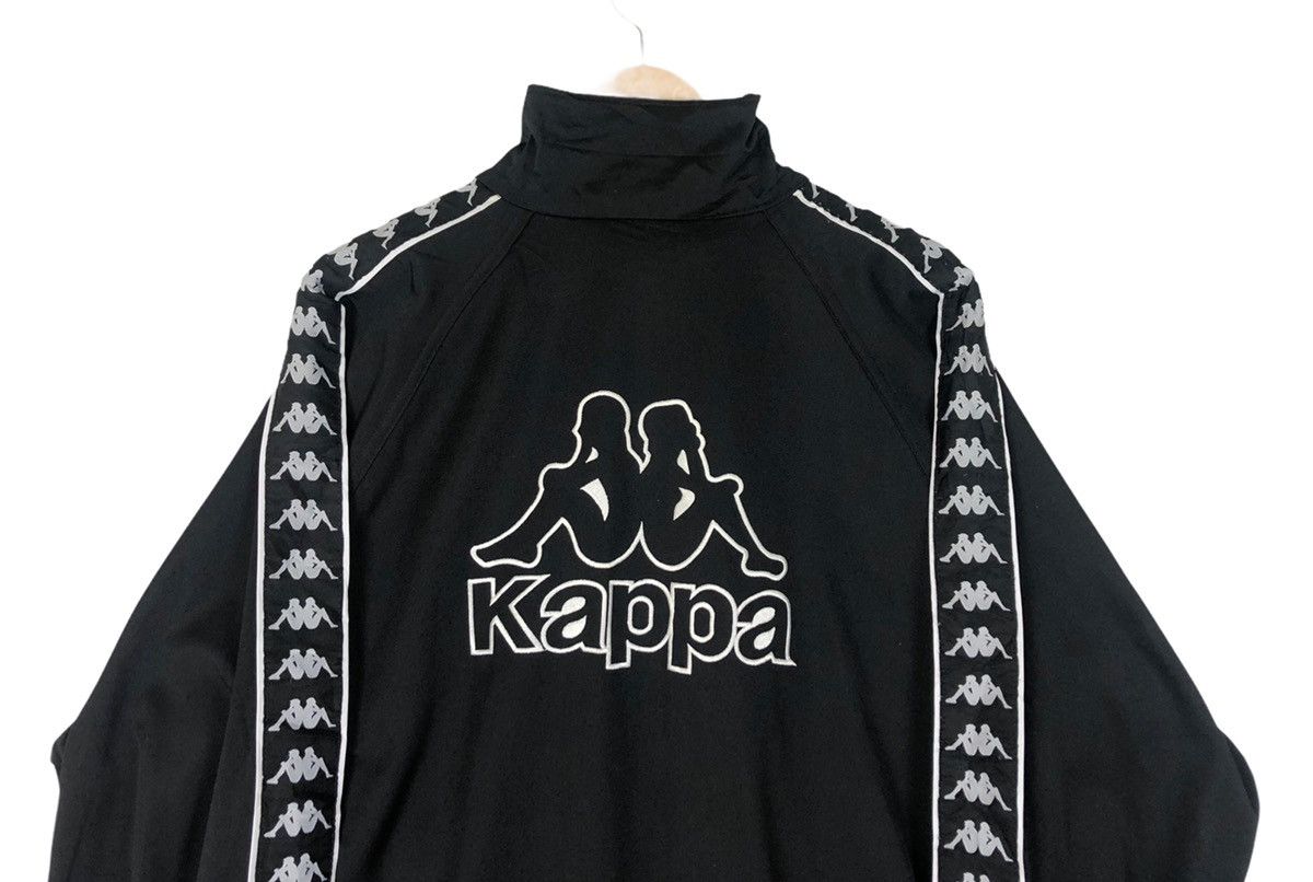 Kappa Vtg Kappa 90s Side Tape Spellout Logo Sweater Jacket Size US L / EU 52-54 / 3 - 3 Thumbnail