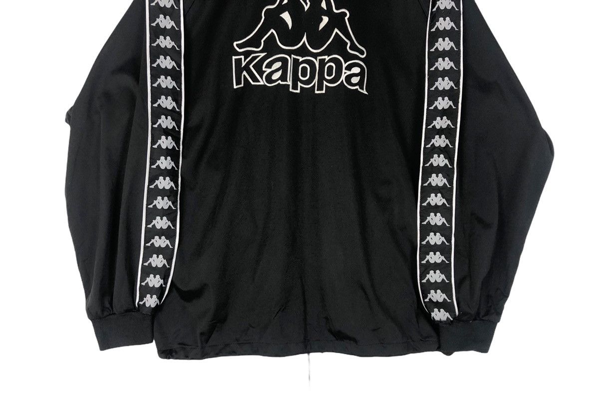 Kappa Vtg Kappa 90s Side Tape Spellout Logo Sweater Jacket Size US L / EU 52-54 / 3 - 4 Thumbnail