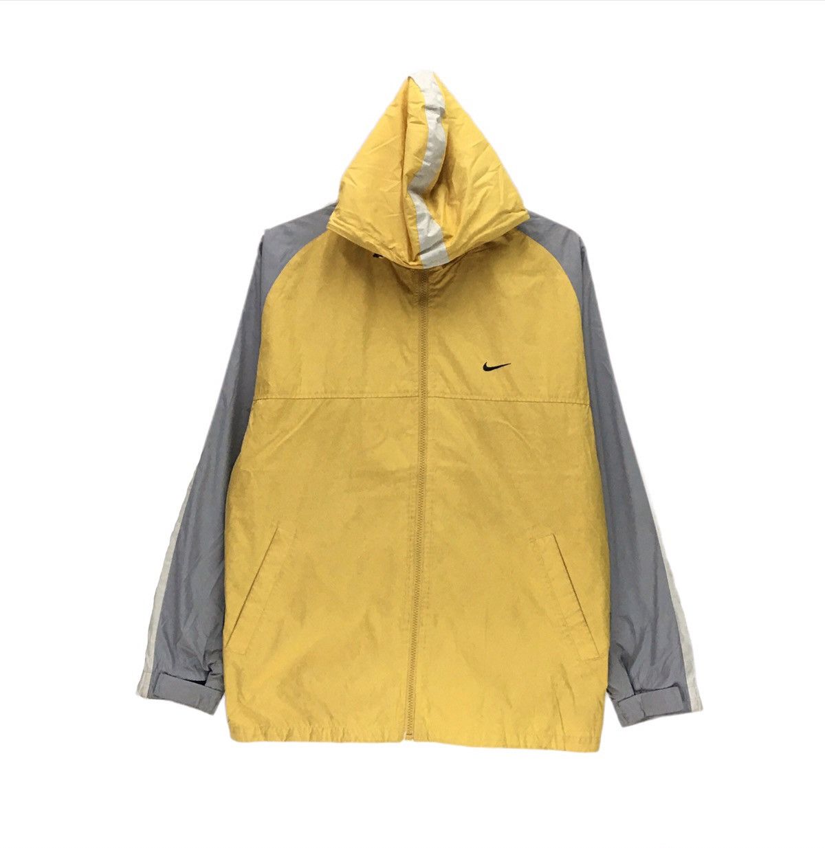 Nike × Sports Specialties Nike Yellow Windbreaker Jacket Size US L / EU 52-54 / 3 - 1 Thumbnail