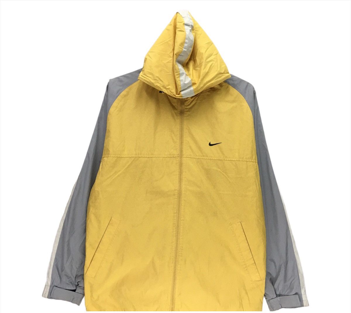 Nike × Sports Specialties Nike Yellow Windbreaker Jacket Size US L / EU 52-54 / 3 - 3 Thumbnail