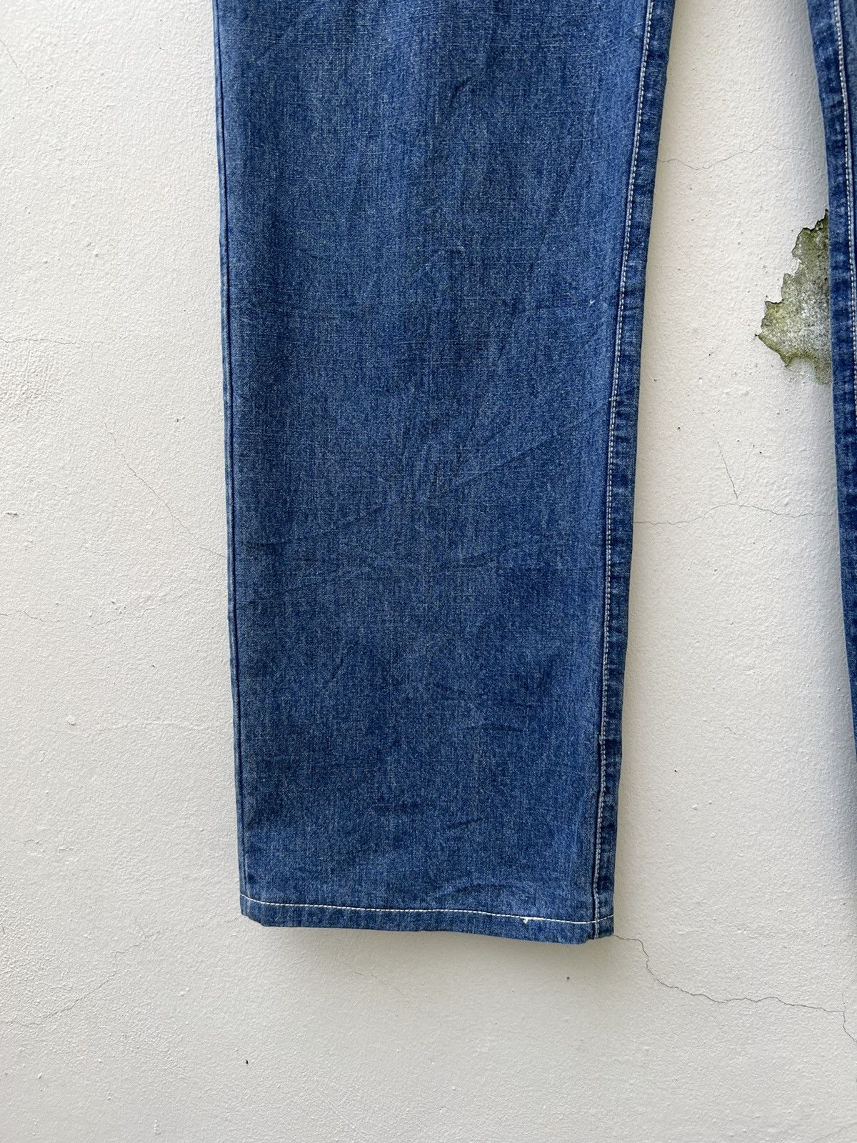 Fox Racing Vintage 90s Fox Racing Blue Denim Jeans Size US 34 / EU 50 - 17 Thumbnail