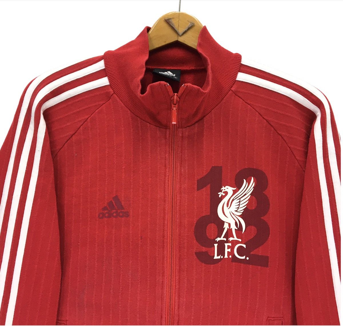 Adidas × Sports Specialties Adidas Liverpool FC Zipped Up Sweater Size US S / EU 44-46 / 1 - 3 Thumbnail