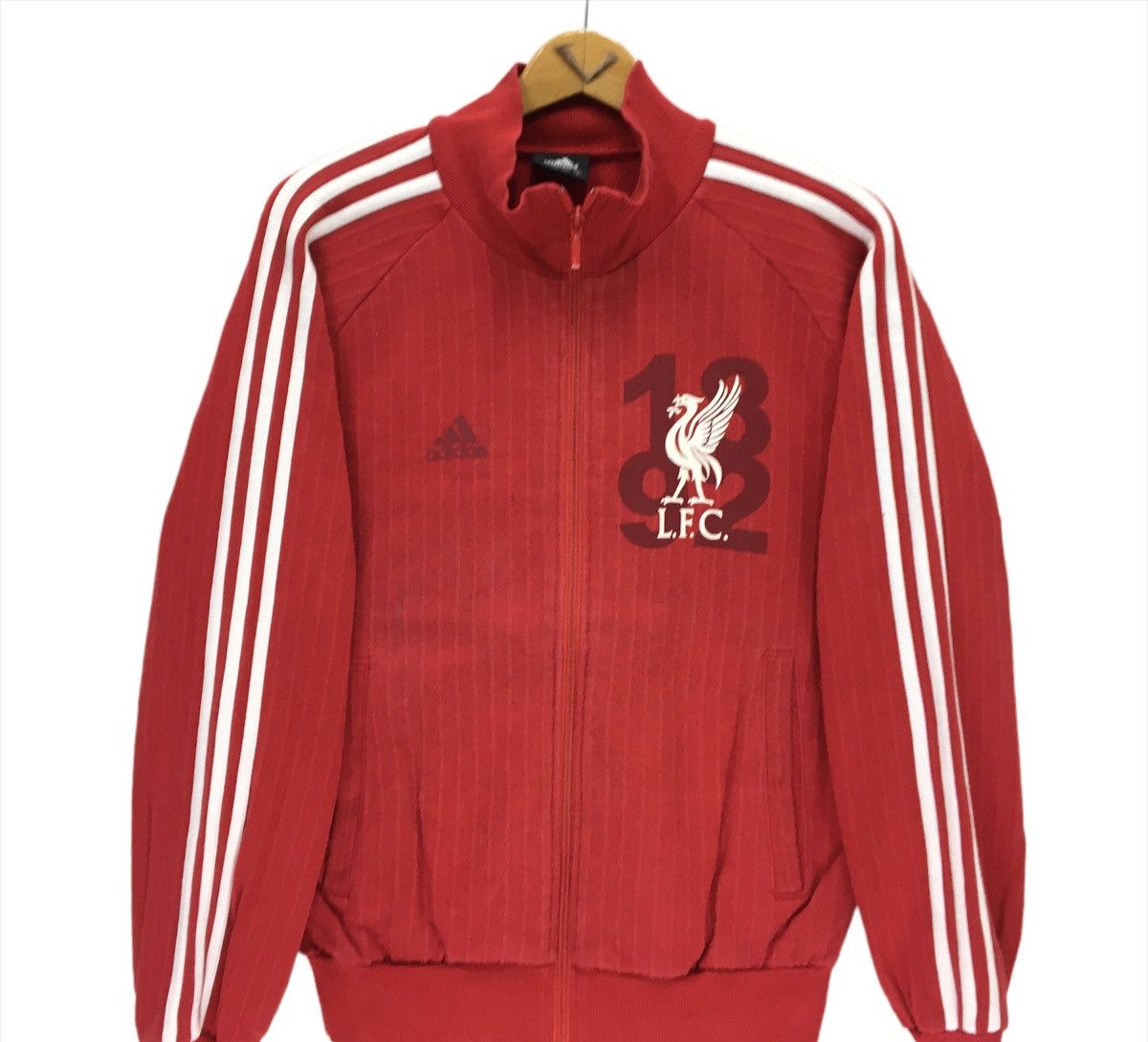 Adidas × Sports Specialties Adidas Liverpool FC Zipped Up Sweater Size US S / EU 44-46 / 1 - 2 Thumbnail