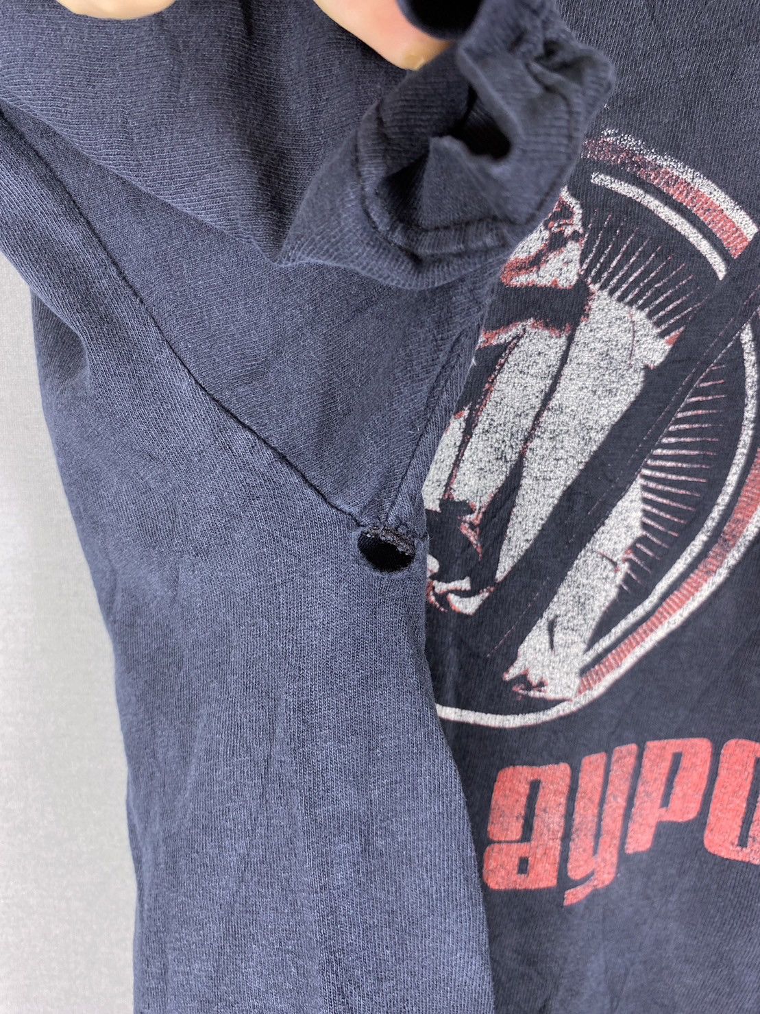 Band Tees × Vintage Vintage Y2K Distressed Thrashed Faded Les Claypool Shirt Size US L / EU 52-54 / 3 - 7 Thumbnail