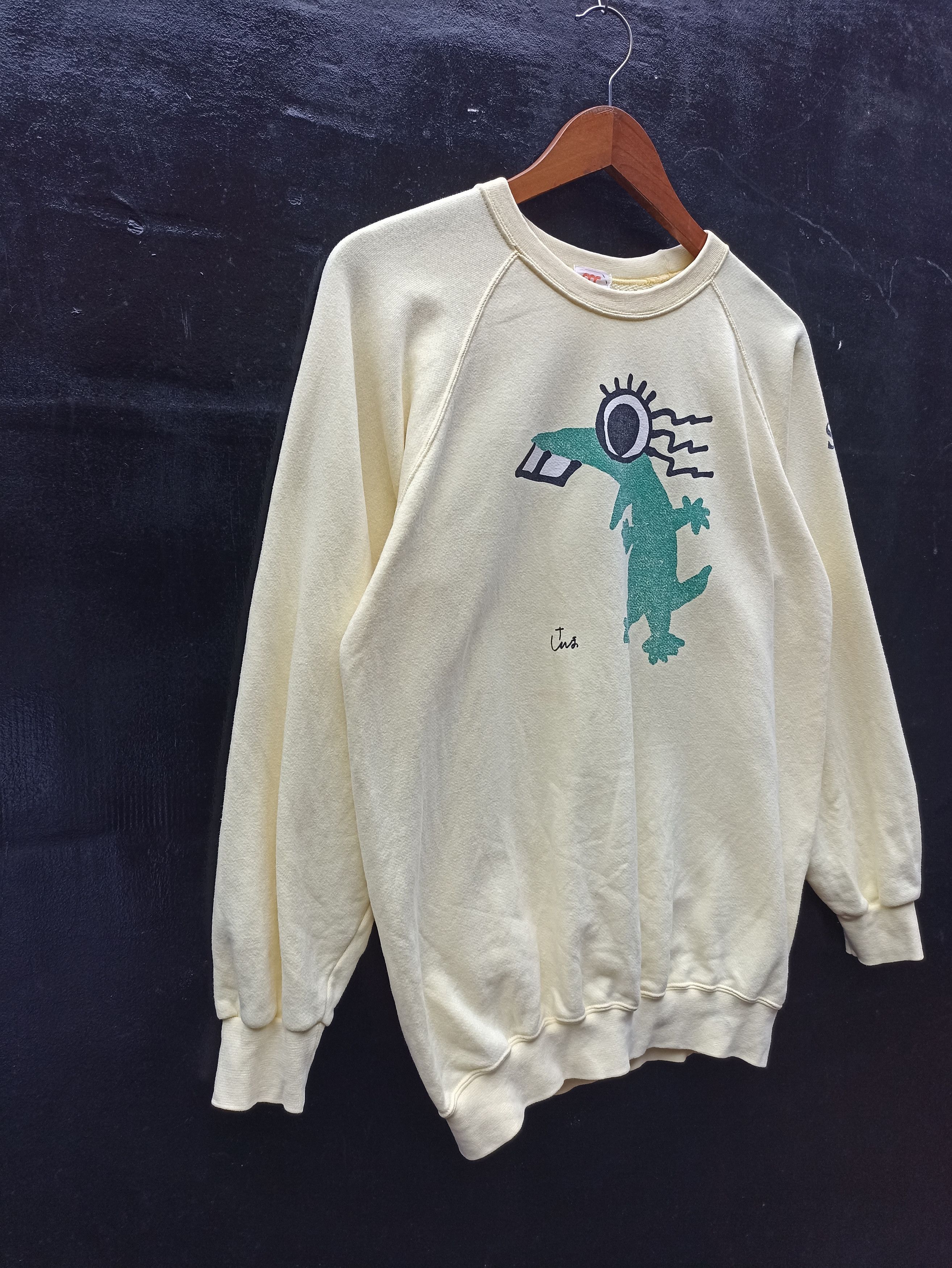 Band Tees Vintage 80s Vintage Kouiujibun Gasuki Samma Tour 1988 Size US M / EU 48-50 / 2 - 3 Thumbnail
