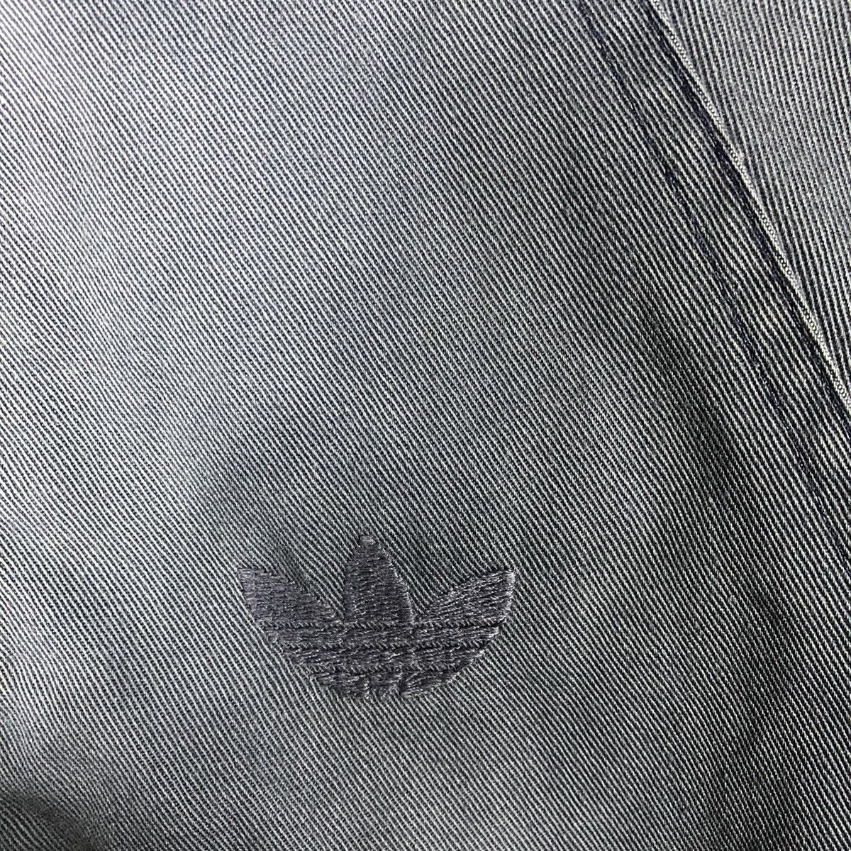 Adidas × Vintage 🔥Rare🔥90s Adidas Small Logo Sun Faded Zipper Chore Jacket Size US M / EU 48-50 / 2 - 4 Thumbnail