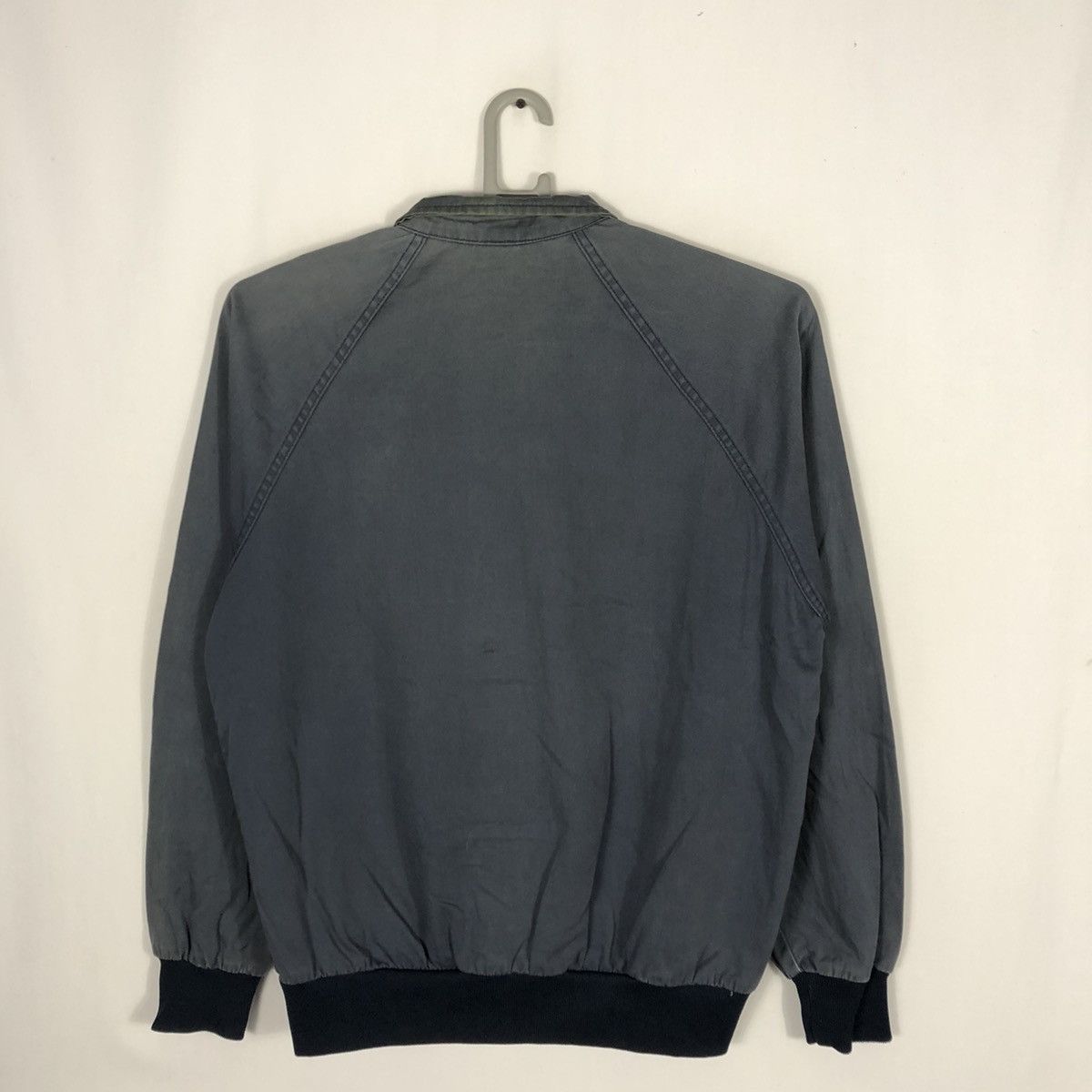 Adidas × Vintage 🔥Rare🔥90s Adidas Small Logo Sun Faded Zipper Chore Jacket Size US M / EU 48-50 / 2 - 5 Thumbnail