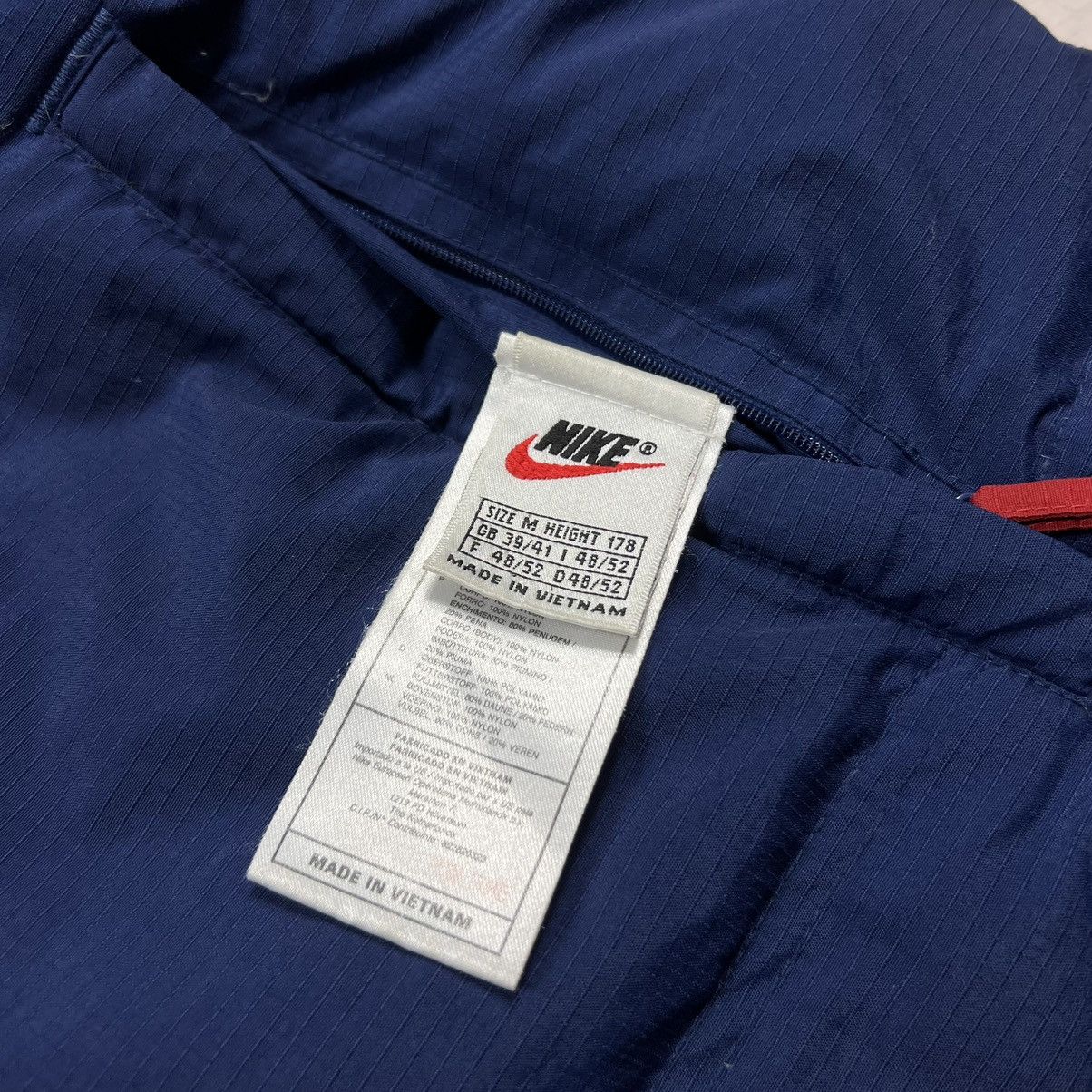 Nike × Vintage Vintage Nike Puffer Down Vest Spellout Logo 90’s Retro Drill Size US M / EU 48-50 / 2 - 4 Thumbnail