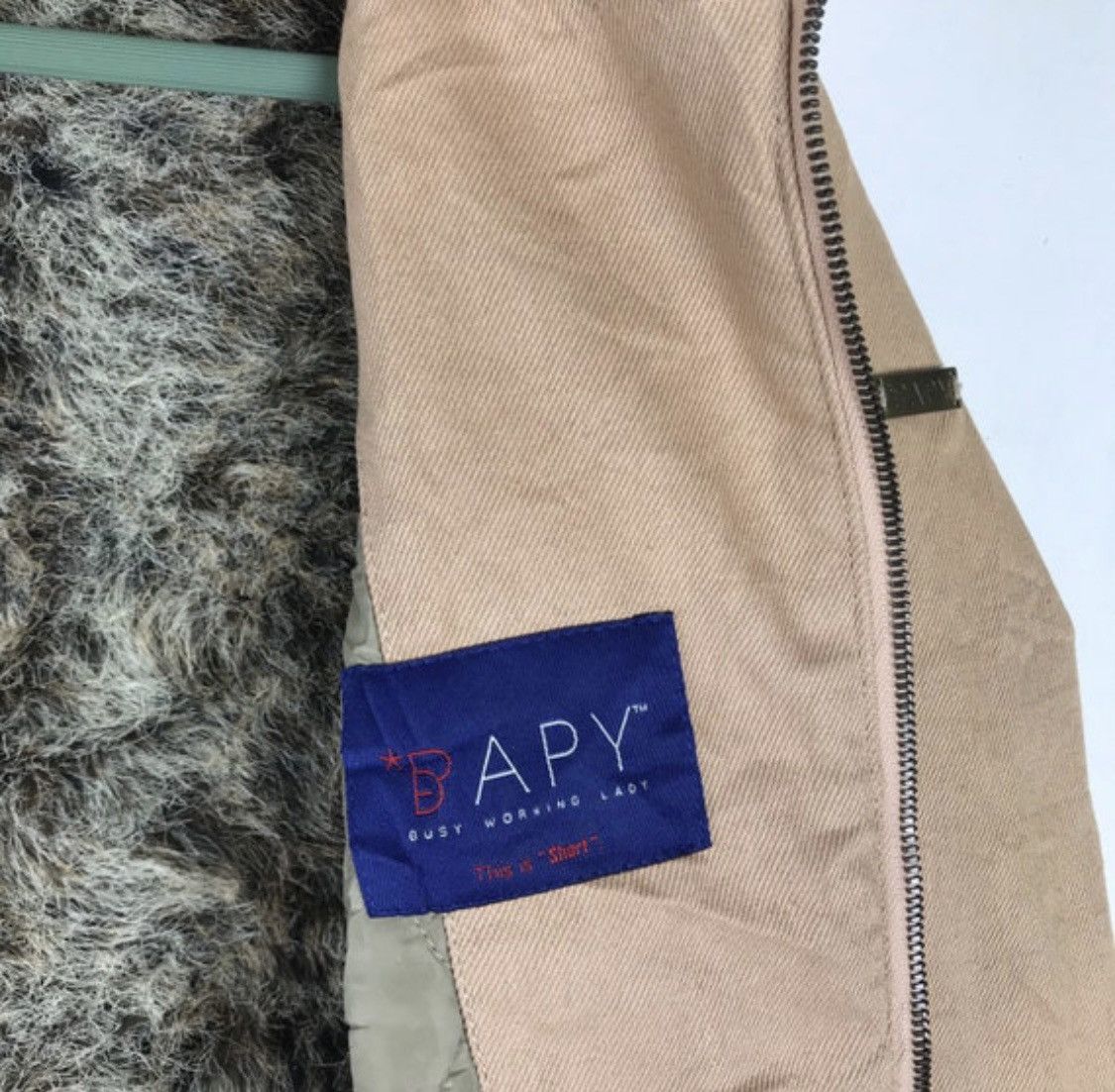 Bape Bapy Busy Working Lady Fur Lined Jacket Size S / US 4 / IT 40 - 8 Thumbnail
