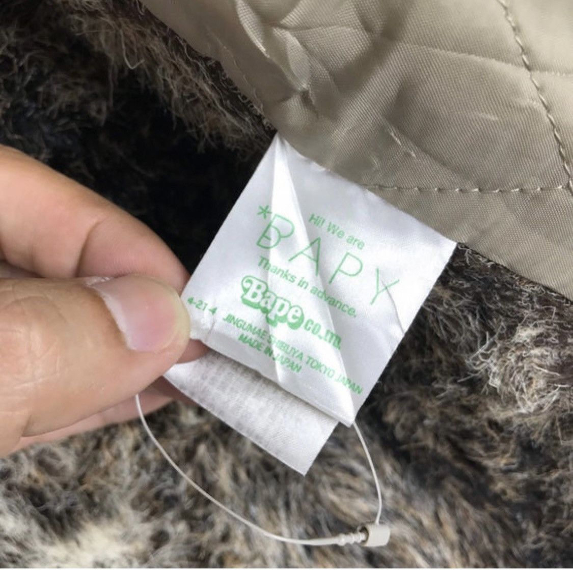 Bape Bapy Busy Working Lady Fur Lined Jacket Size S / US 4 / IT 40 - 10 Thumbnail