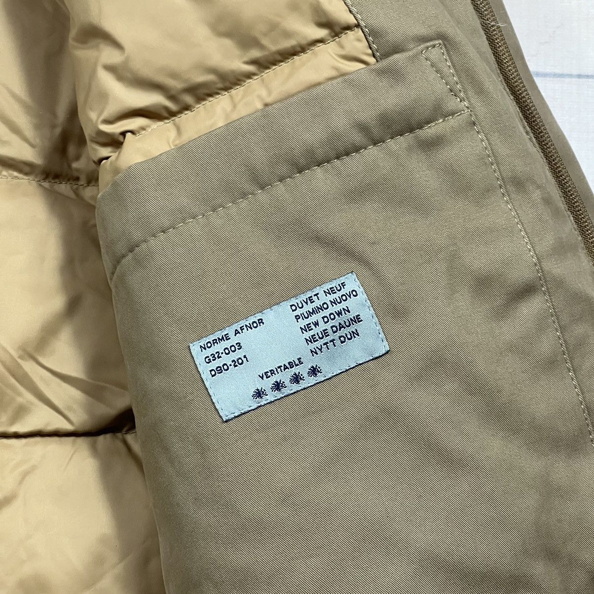 Moncler Vintage Puffer Coat Moncler Down Jacket Beige Logo Y2K Retro Size US M / EU 48-50 / 2 - 7 Thumbnail