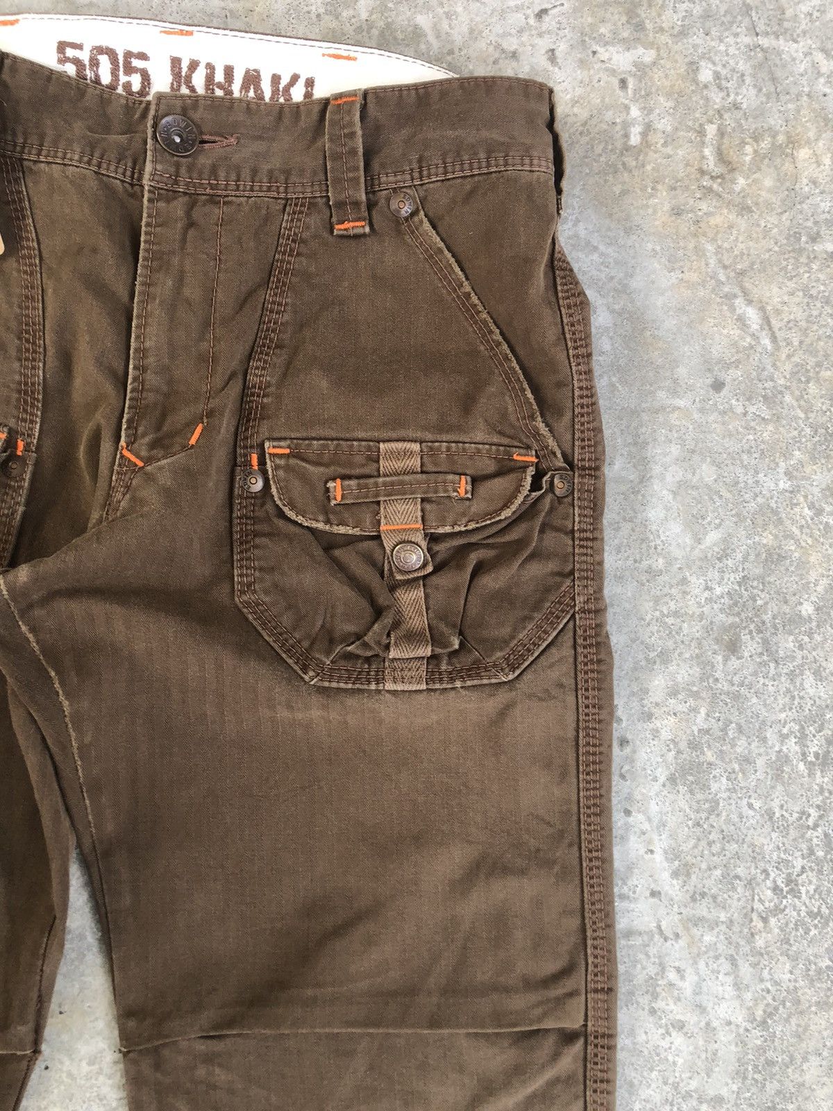 Edwin Japanese Edwin 505 Khakis Cargo Pants Multipocket Size US 31 - 5 Thumbnail