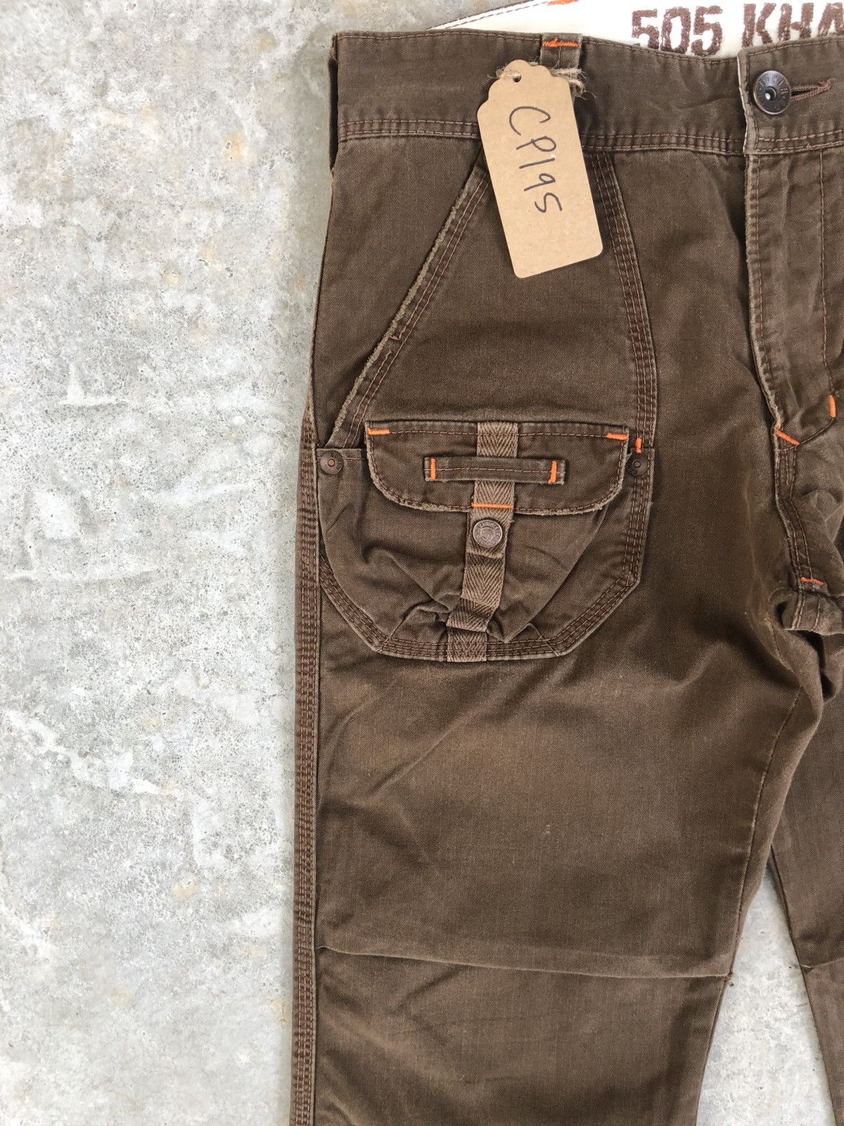 Edwin Japanese Edwin 505 Khakis Cargo Pants Multipocket Size US 31 - 4 Thumbnail