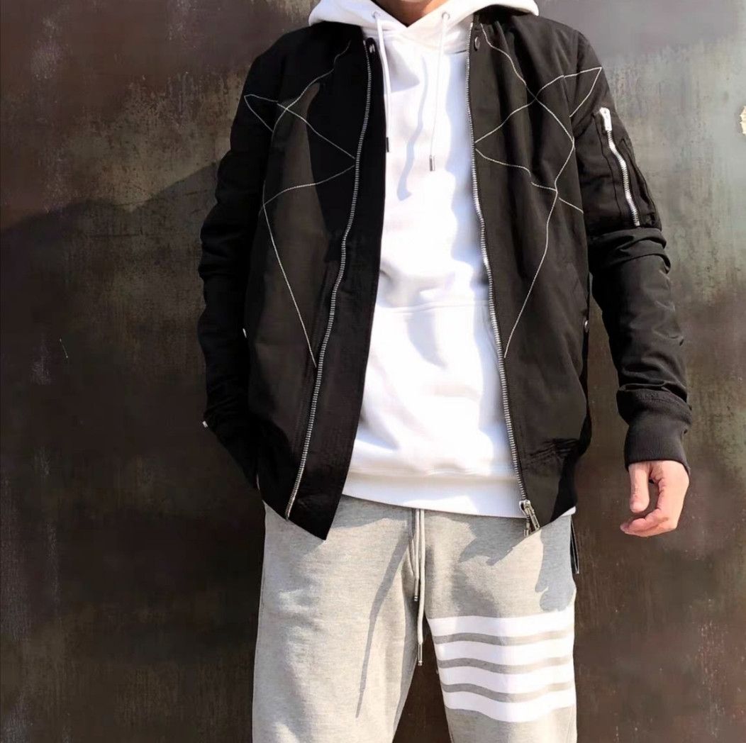 Rick Owens ro hexagram pilot jacket