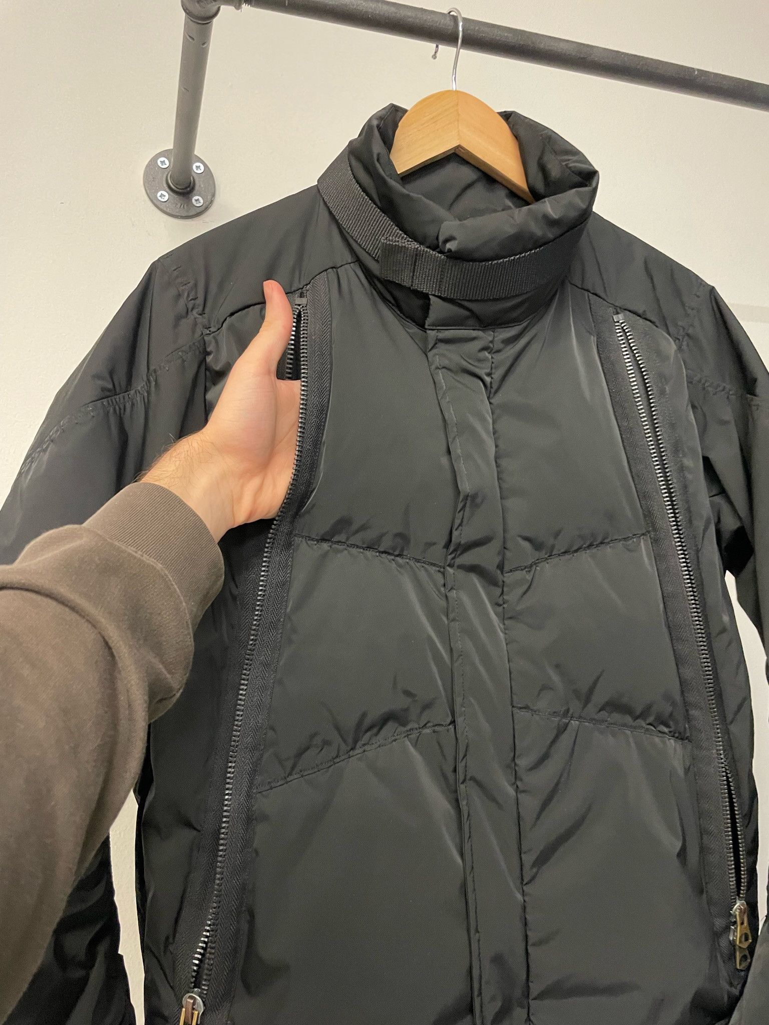 Marithe + Francois Girbaud MARITHÉ+FRANCOIS GIRBAUD | AW07 6-Zip Puffer Jacket Size US M / EU 48-50 / 2 - 4 Thumbnail