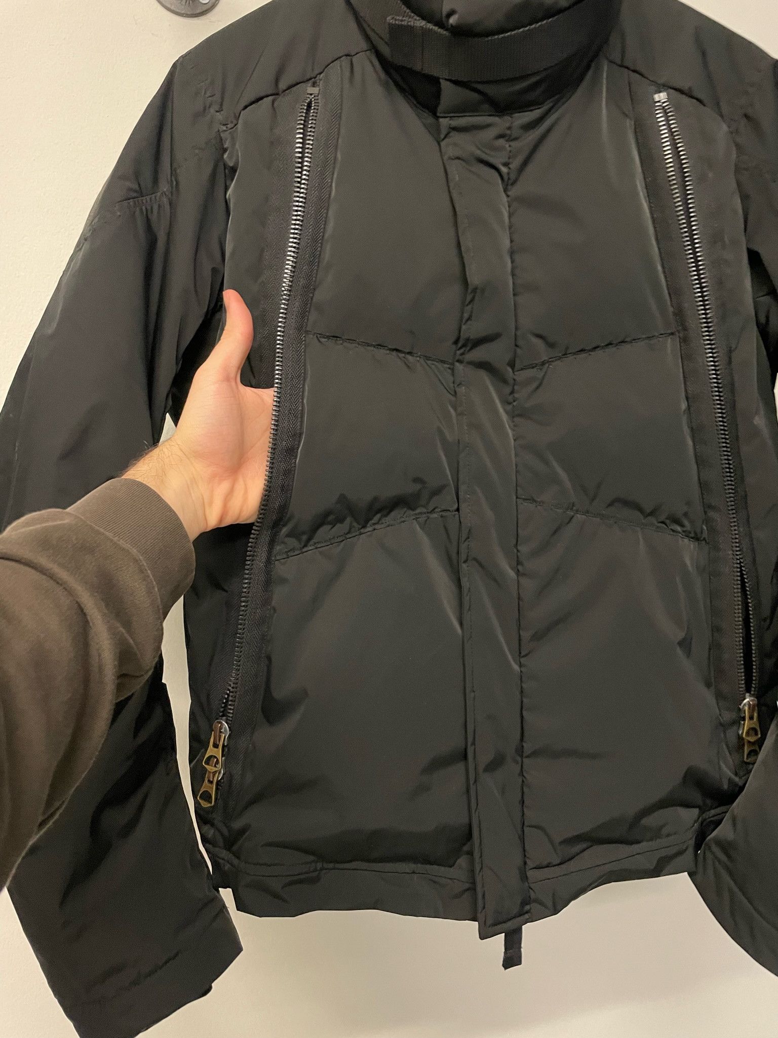 Marithe + Francois Girbaud MARITHÉ+FRANCOIS GIRBAUD | AW07 6-Zip Puffer Jacket Size US M / EU 48-50 / 2 - 5 Thumbnail