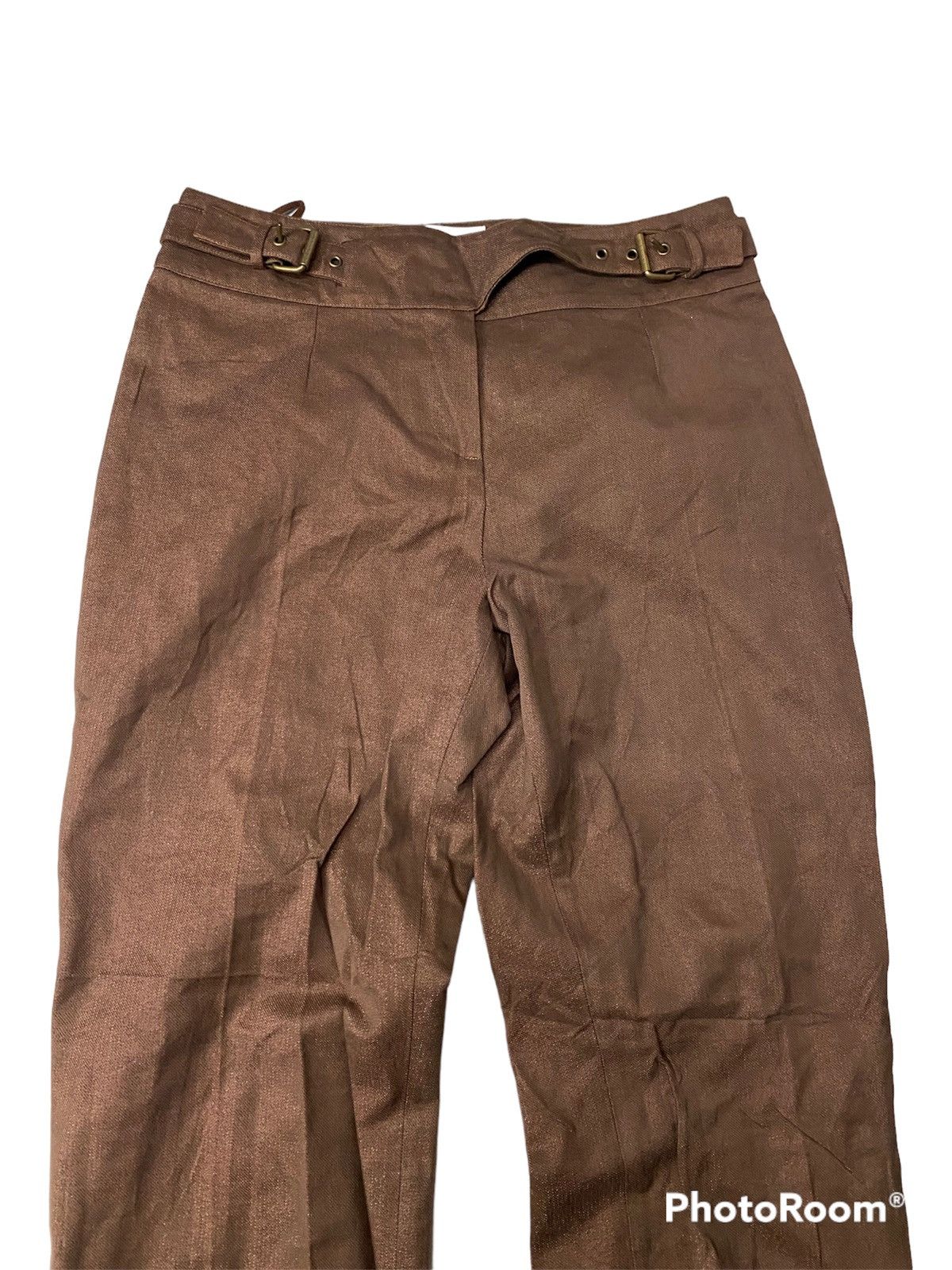 Celine × Vintage Celine Brown Glittered Pants Size US 28 / EU 44 - 1 Thumbnail