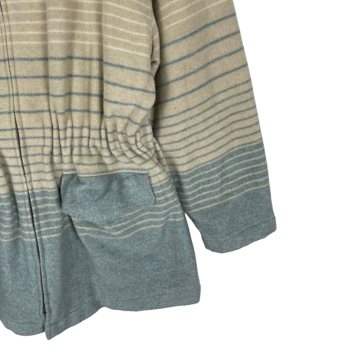 Benetton × United Colors Of Benetton ❄️UNITED COLOURS OF BENETTON STRIPED ZIPER JACKET Size M / US 6-8 / IT 42-44 - 4 Thumbnail